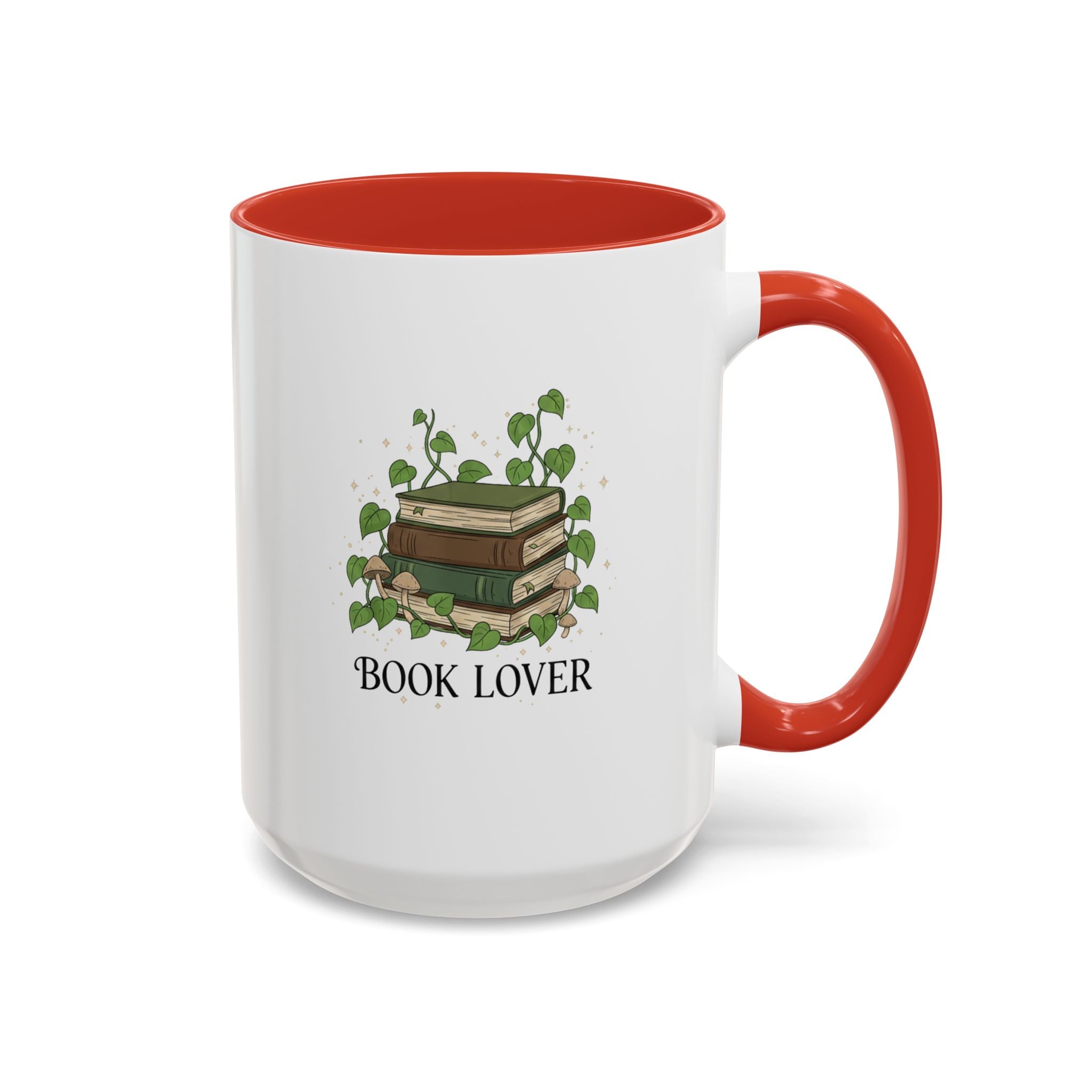 Book Lover Coffee Mug | Cozy Stack of Books (11/15oz)