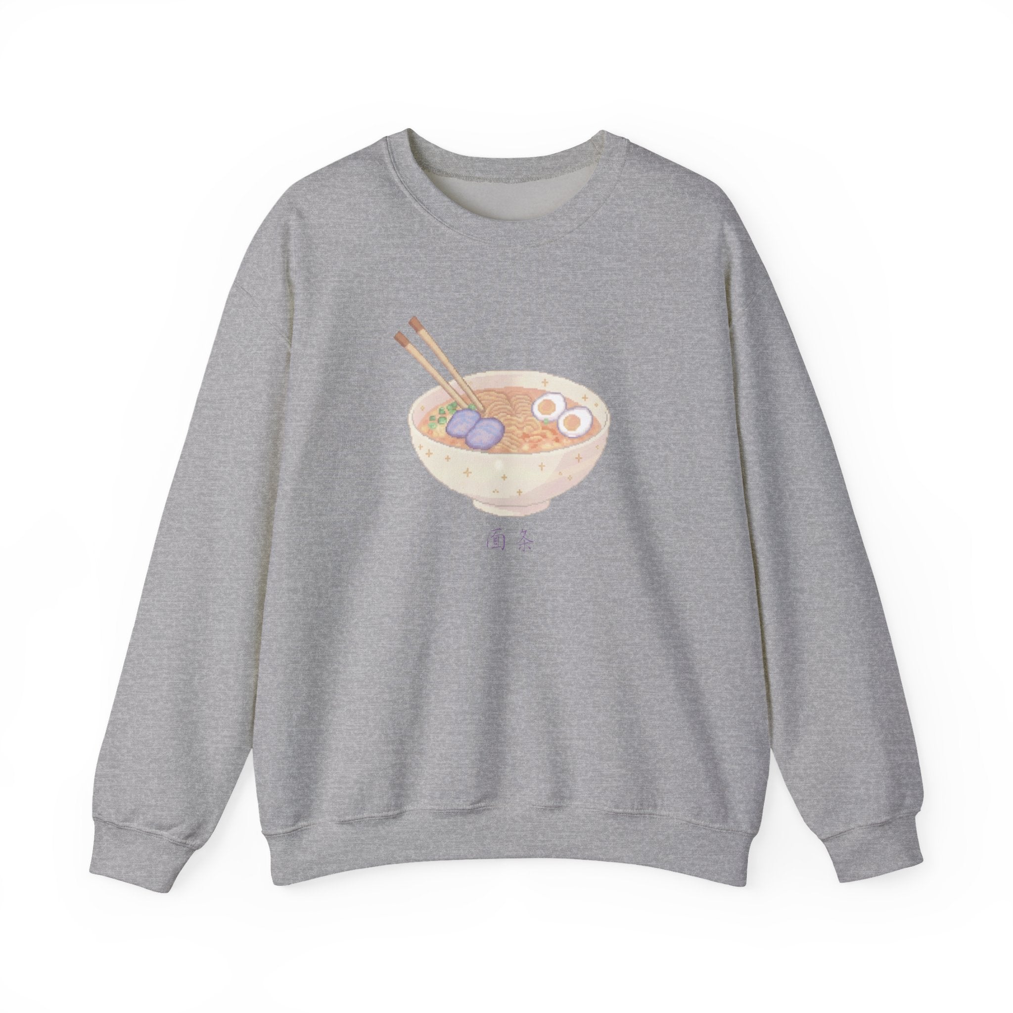 Pixelated Ramen Bowl Crewneck Sweatshirt