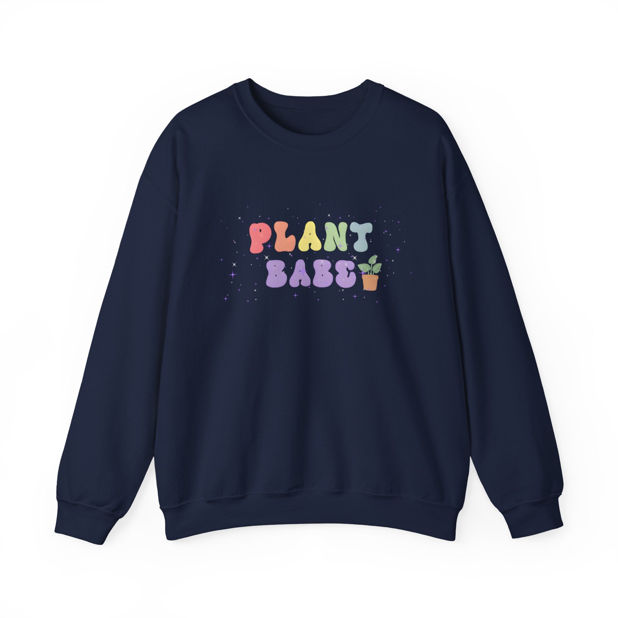 Plant Babe Crewneck Sweatshirt | Cute Pastel Plant Lover Pullover