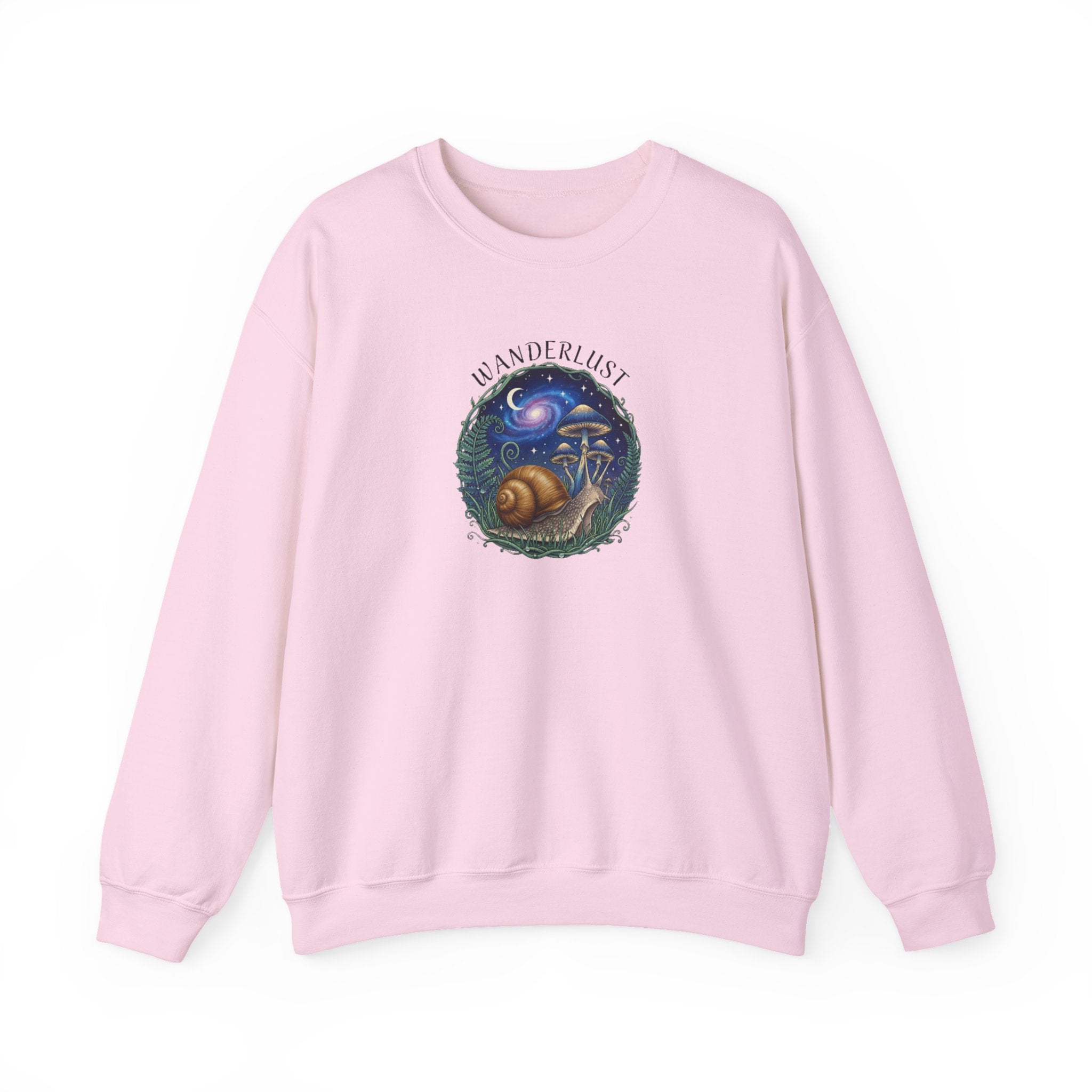 Snail Wanderlust Crewneck Sweatshirt | Cozy Pullover