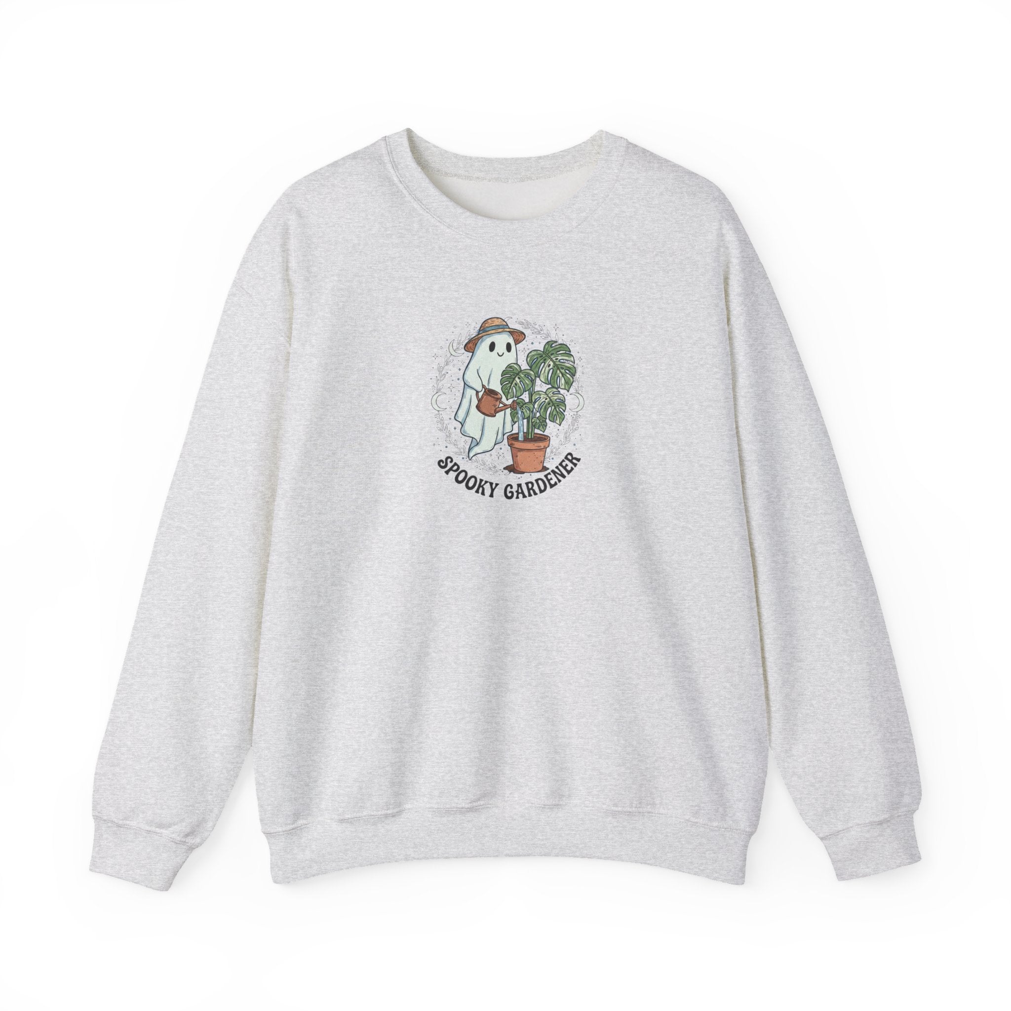 Spooky Gardener Sweatshirt | Ghost Plant Lover Crewneck