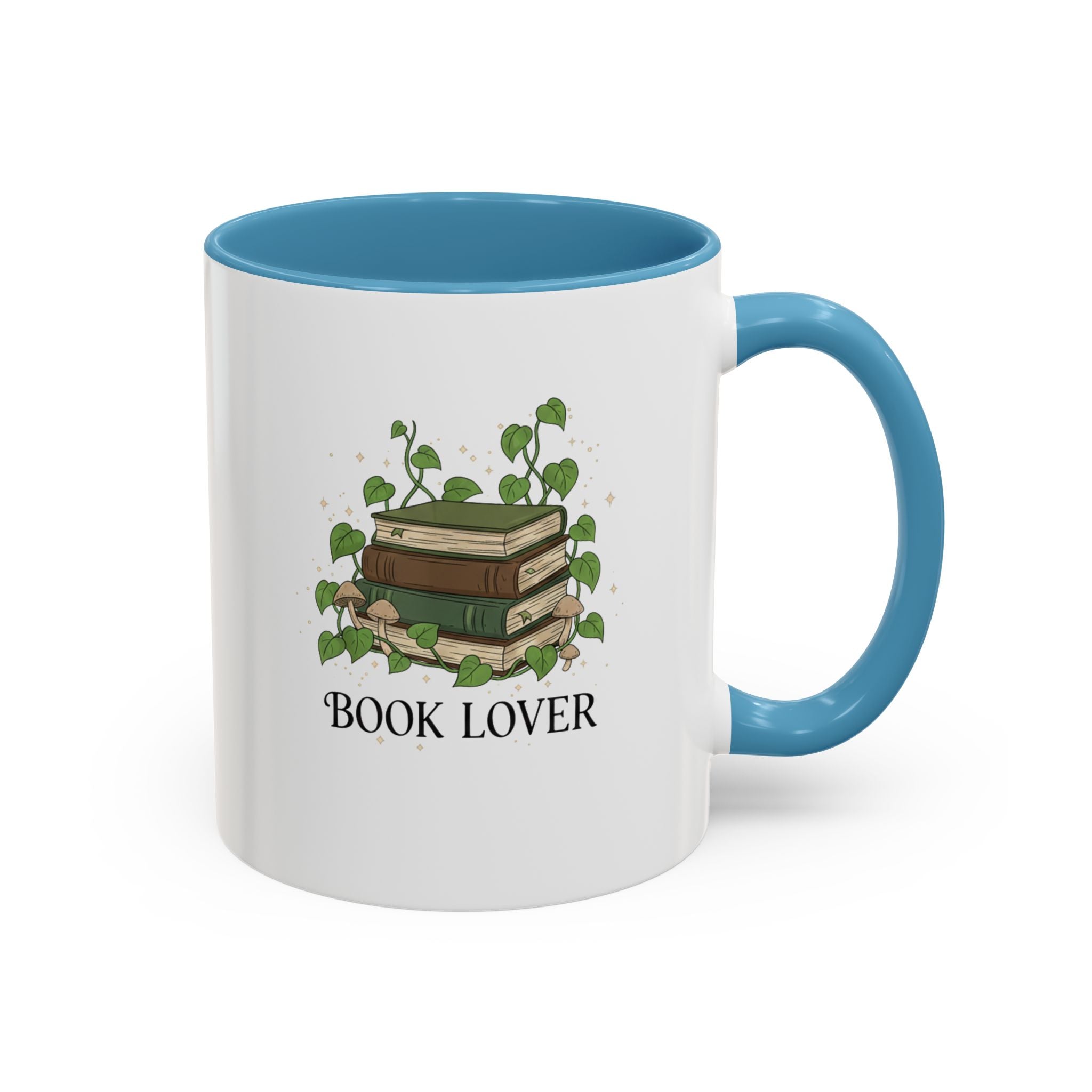 Book Lover Coffee Mug | Cozy Stack of Books (11/15oz)