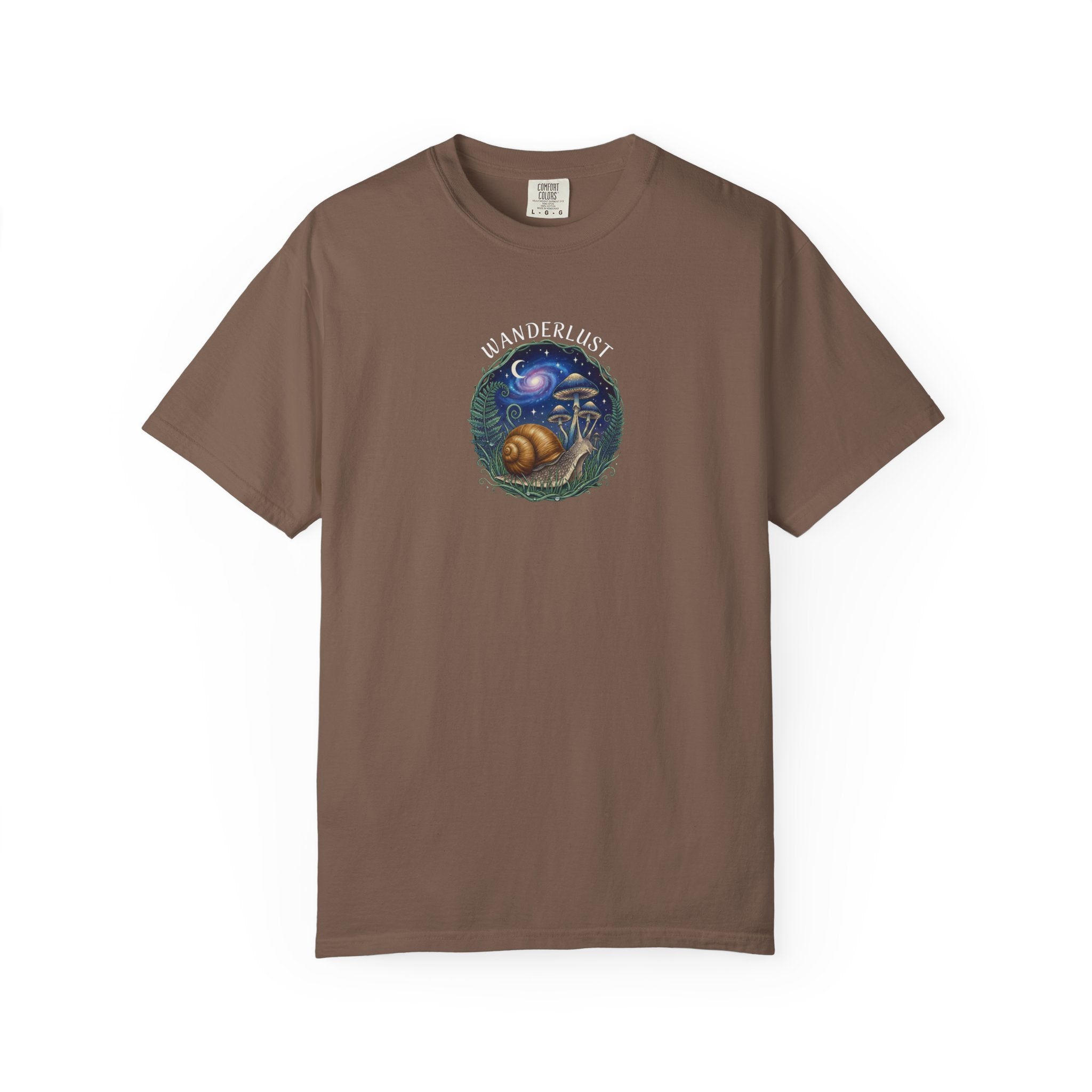 Snail Wanderlust T-Shirt | Cosmic Snail Graphic Tee