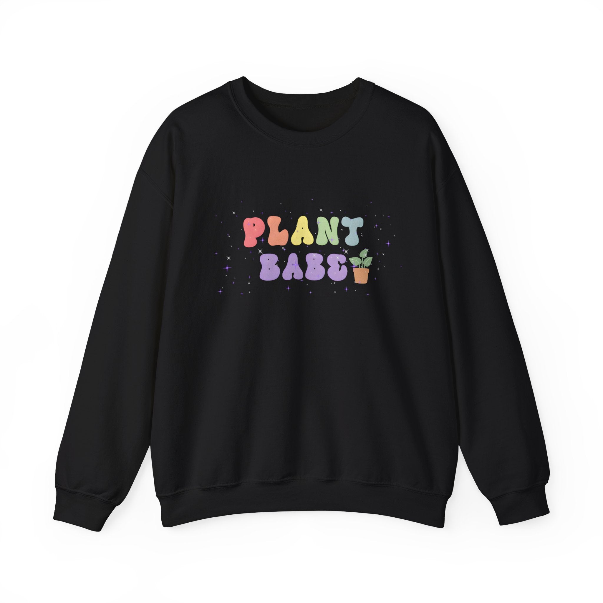 Plant Babe Crewneck Sweatshirt | Cute Pastel Plant Lover Pullover