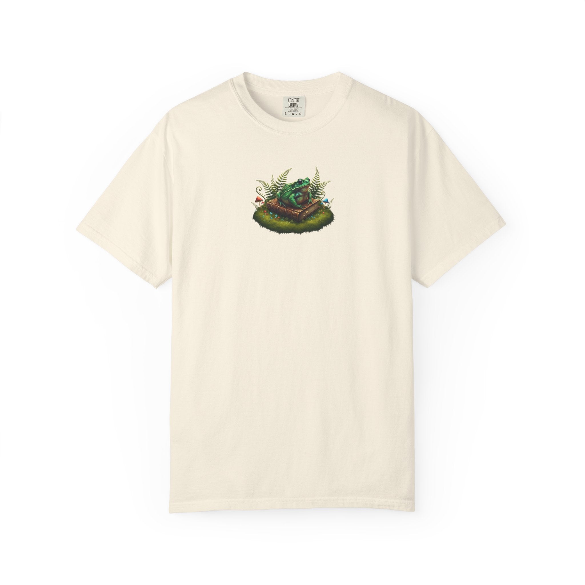 Mr. Toad's Book T-Shirt | Charming Toad Sitting on a Book