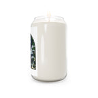 Moonlit Stained Glass Bats & Pothos Scented Soy Candle 13.75oz