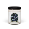 Moonlit Stained Glass Bats & Pothos Scented Soy Candle 9 oz