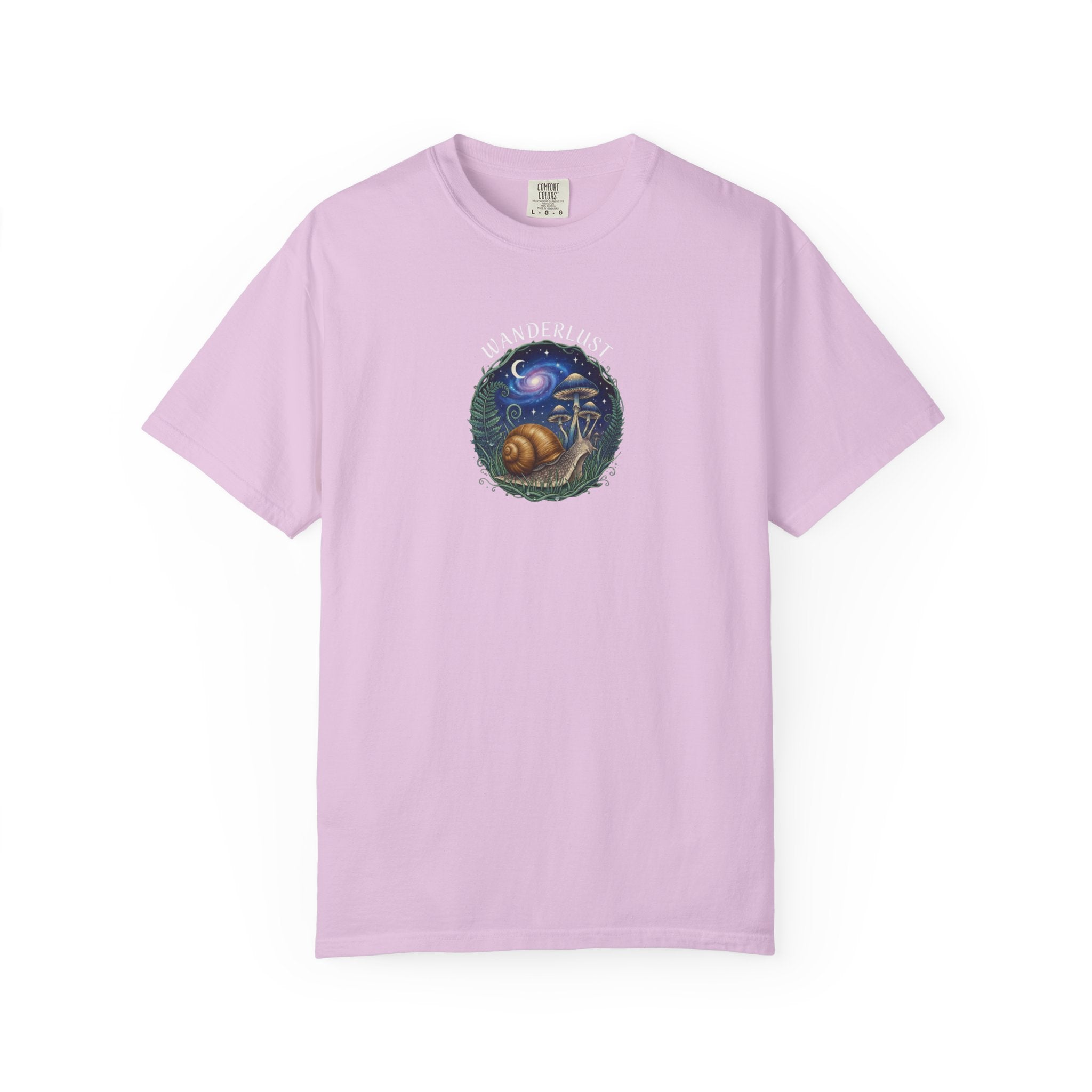 Snail Wanderlust T-Shirt | Cosmic Snail Graphic Tee