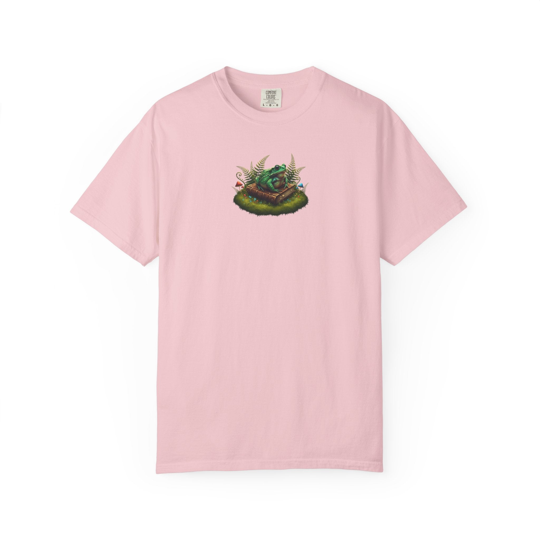 Mr. Toad's Book T-Shirt | Charming Toad Sitting on a Book