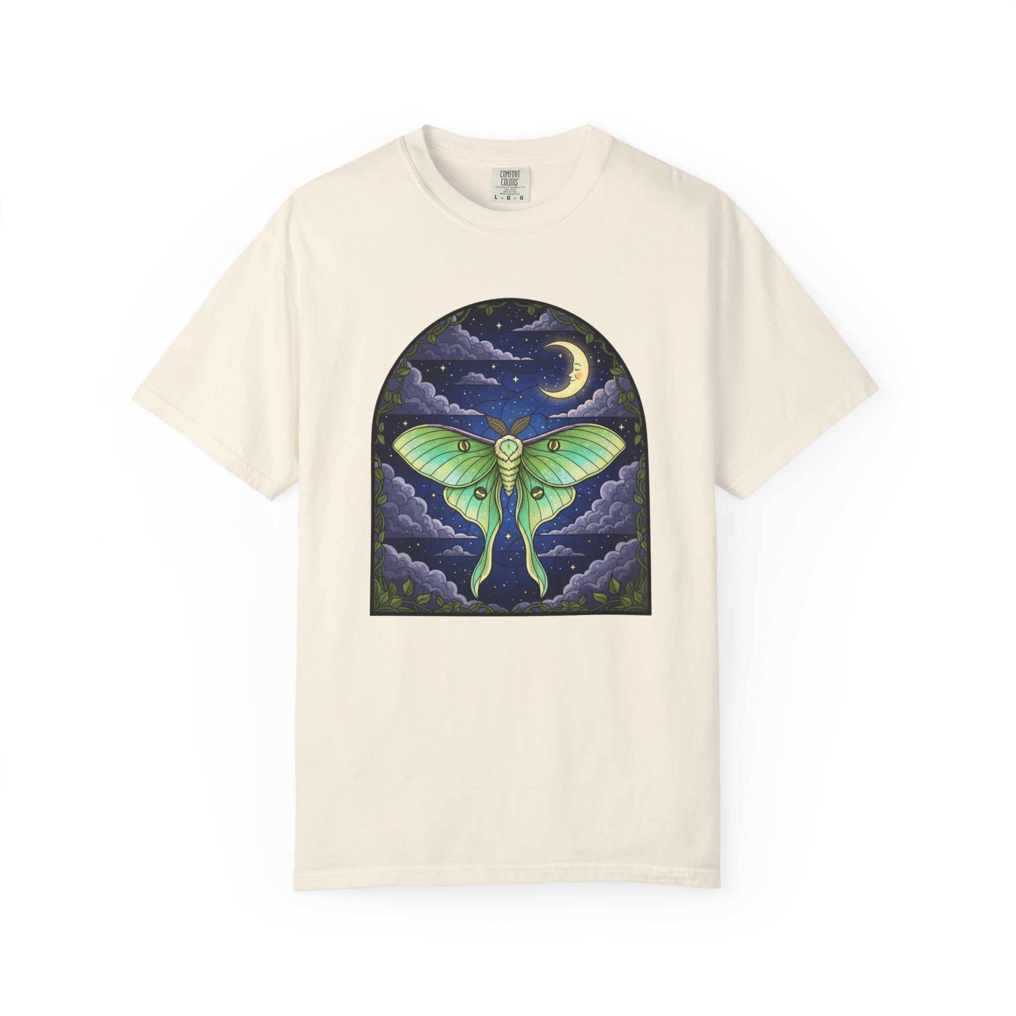 Luna Moth Stained Glass T-Shirt