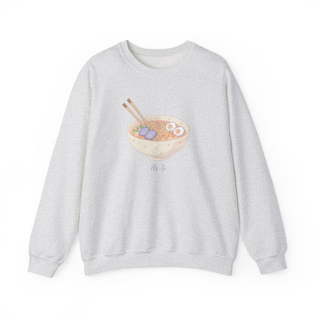 Pixelated Ramen Bowl Crewneck Sweatshirt
