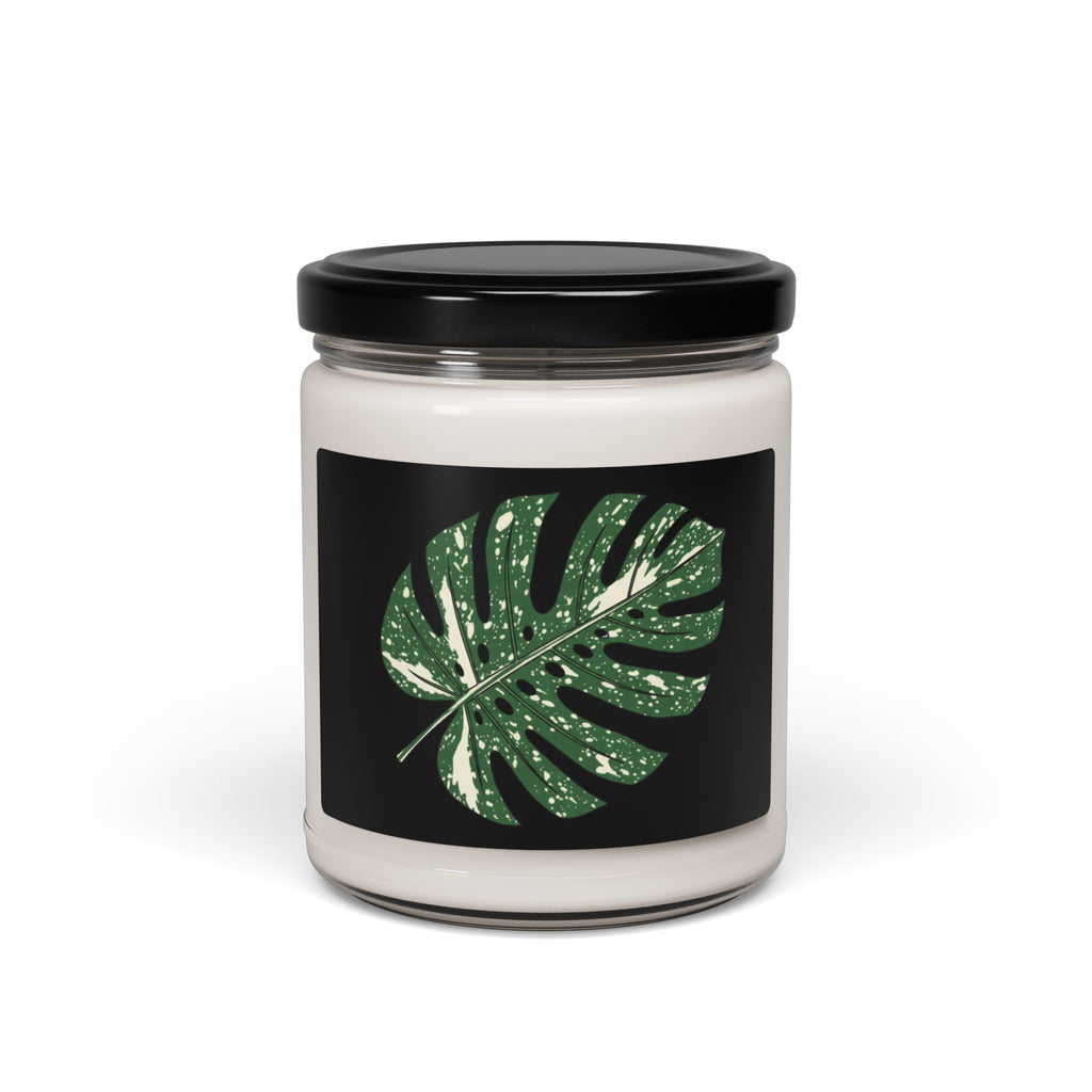 Monstera Thai Constellation Leaf Scented Soy Candle 9oz