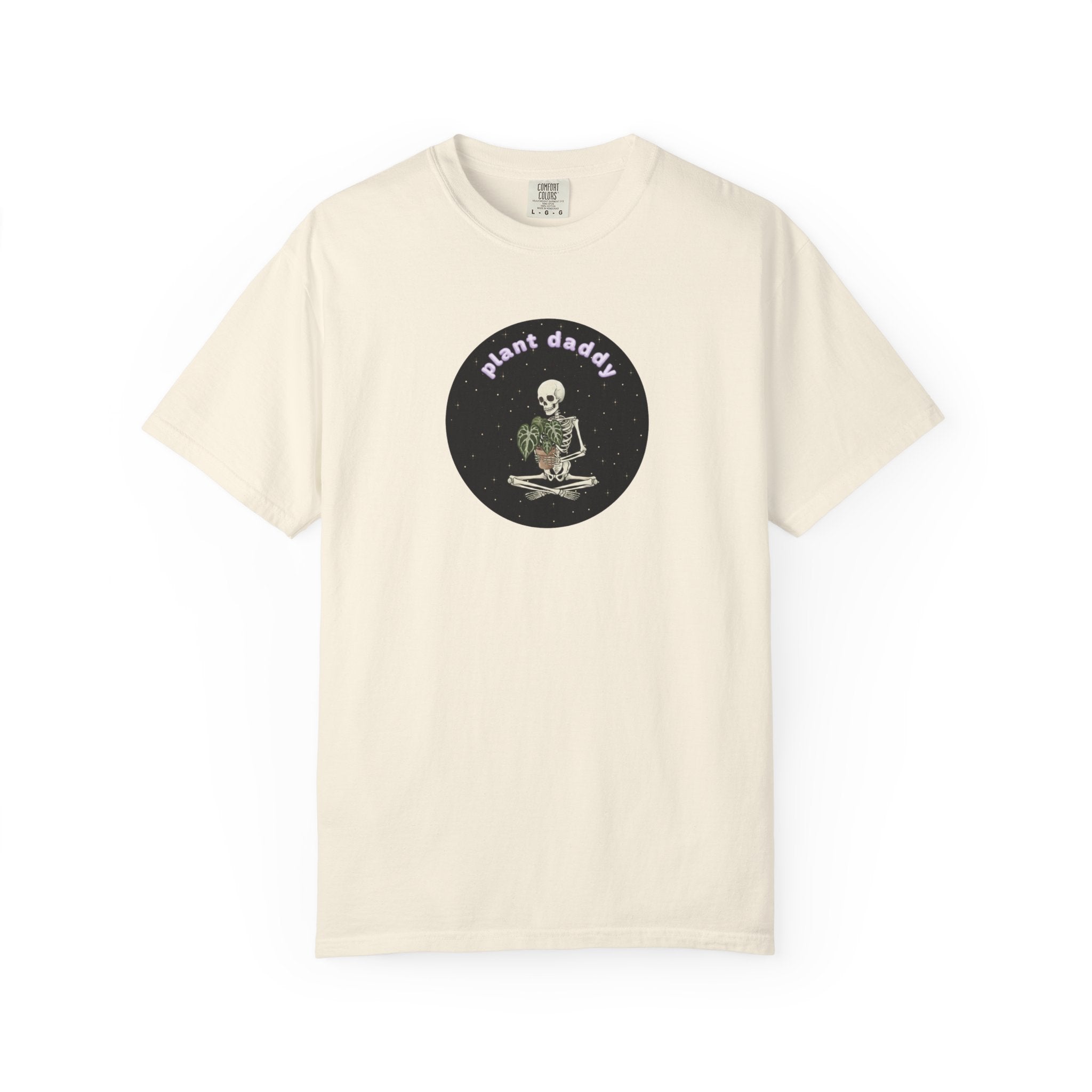 Plant Daddy T-Shirt | Skeleton Holding Plant Tee