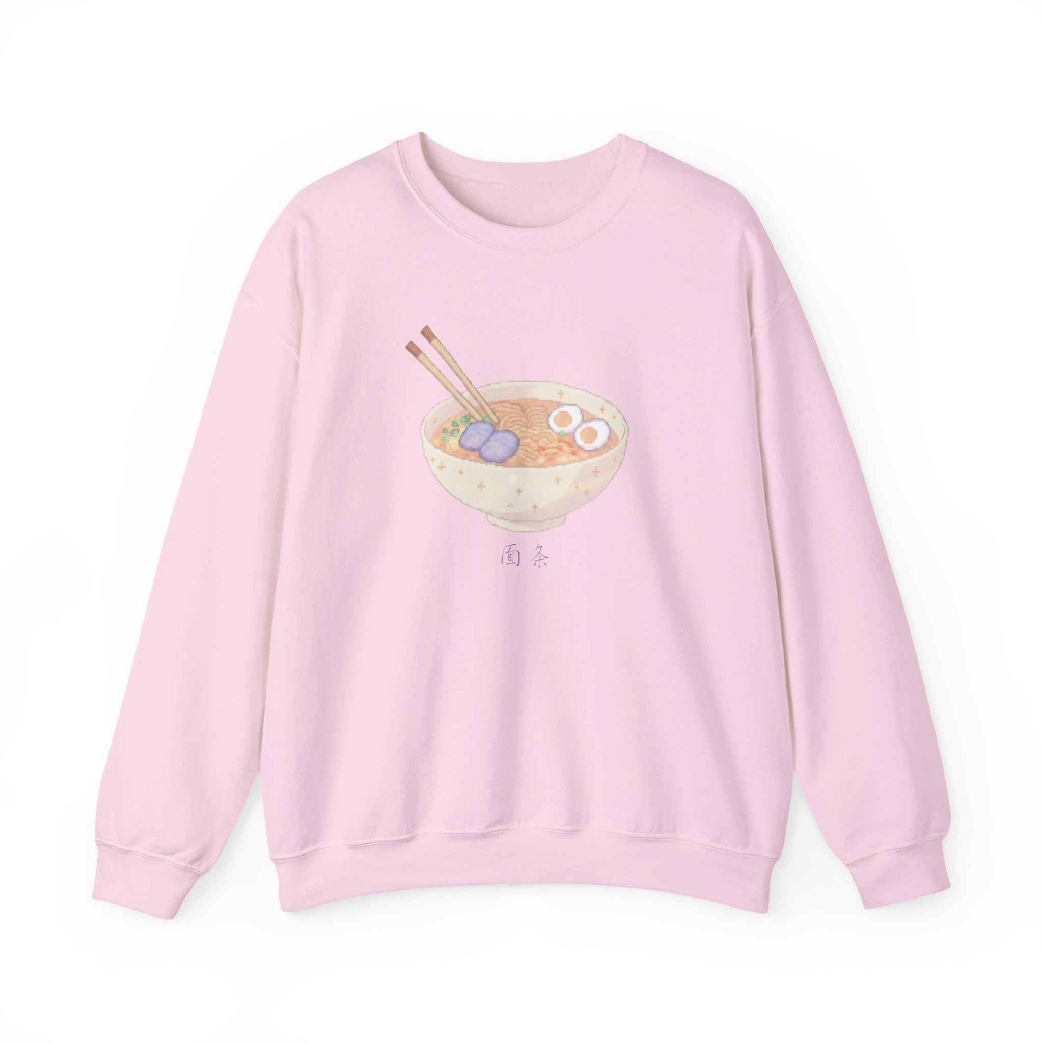 Pixelated Ramen Bowl Crewneck Sweatshirt
