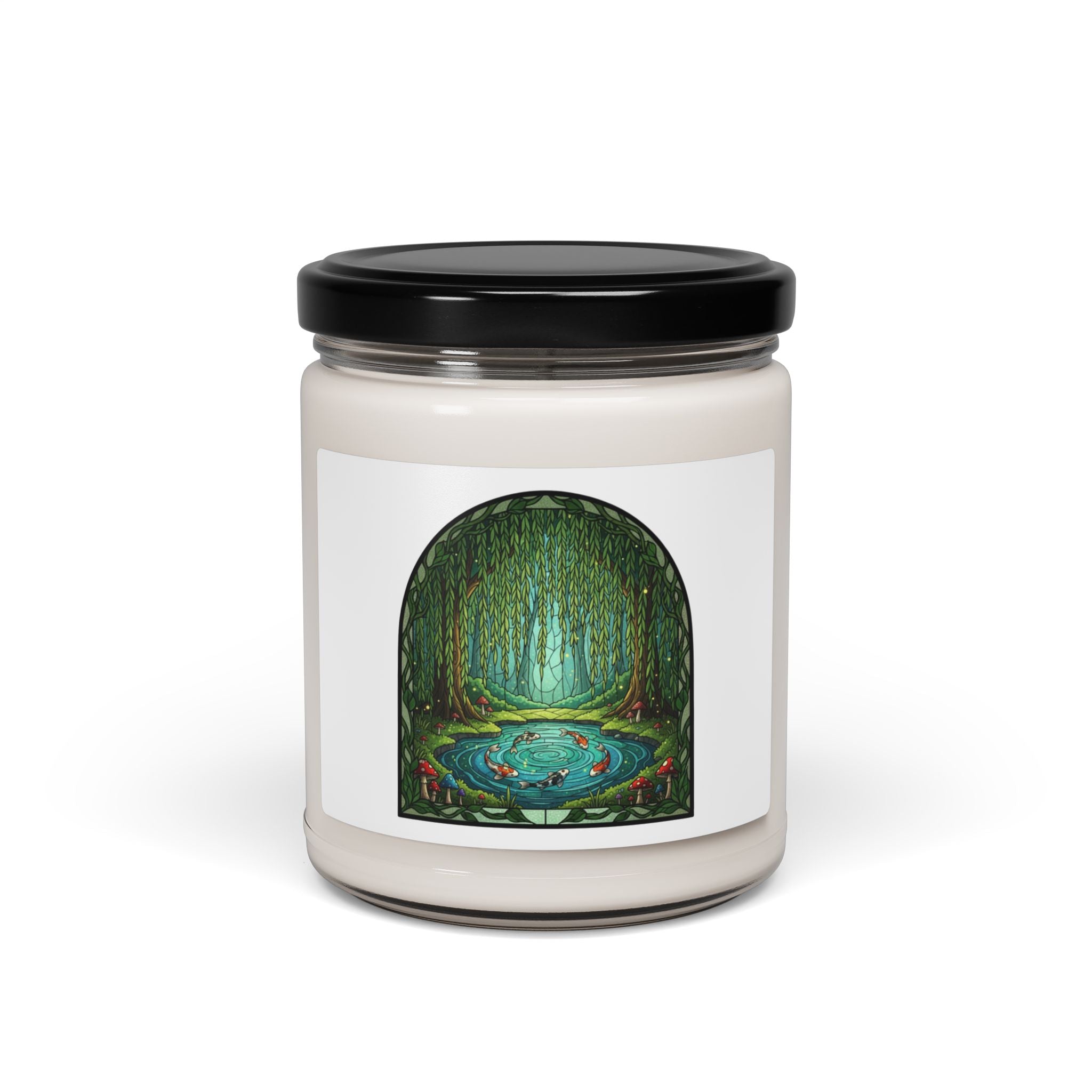 Koi Pond Willow Forest Scented Soy Candle 9oz