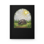 Rollie Pollie Stained-Glass Hardcover Journal | Cute Isopod Notebook