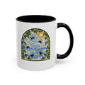 Bee and Sun Stained Glass Accent Coffee Mug (11/15oz)