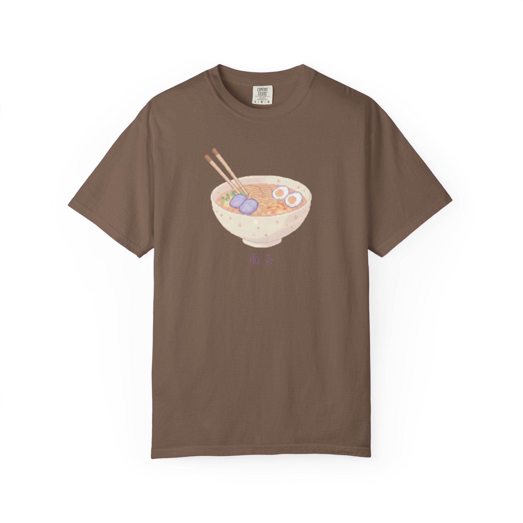 Pixelated Ramed Bowl T-Shirt