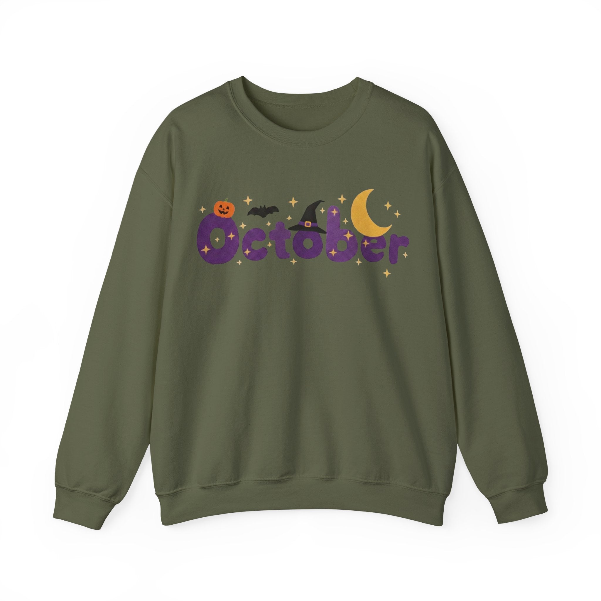 October Halloween Crewneck Sweatshirt