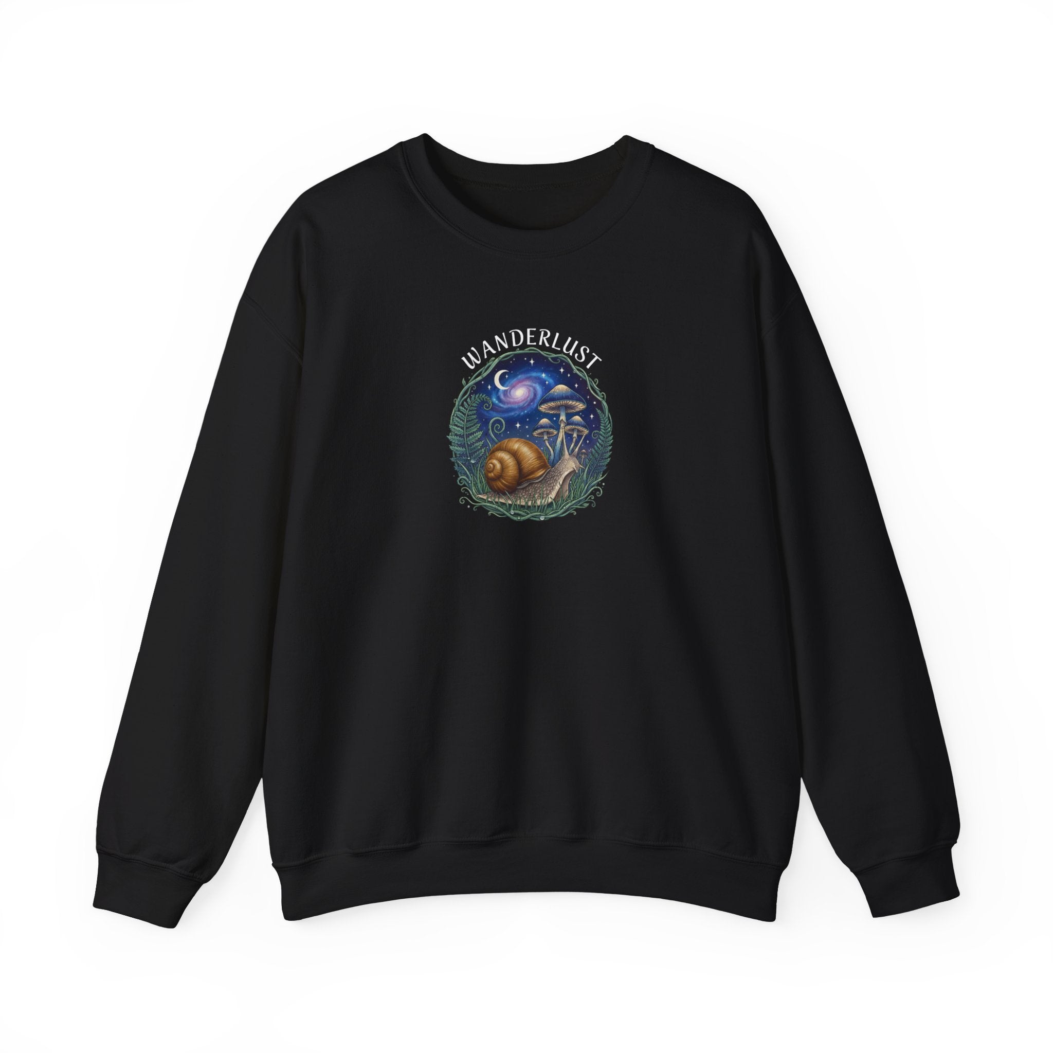 Snail Wanderlust Crewneck Sweatshirt | Cozy Pullover