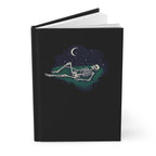 Starry Night Skeleton Hardcover Journal