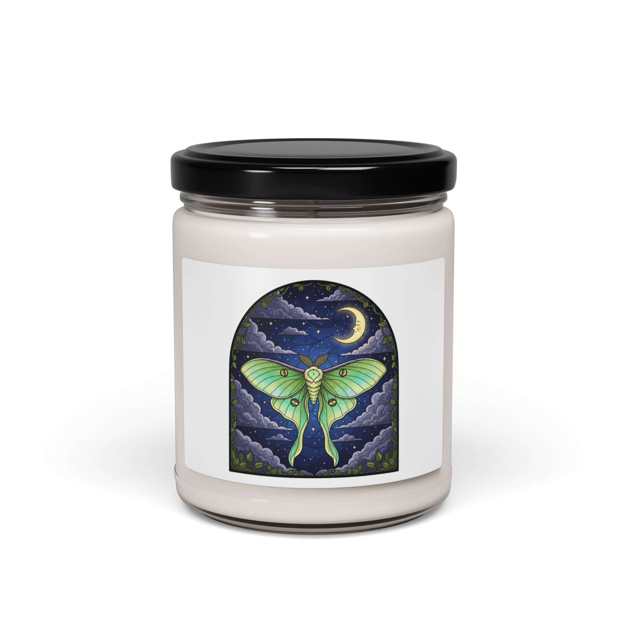 Luna Moth Scented Soy Candle 9oz