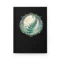 Fern Moon Hardcover Journal | Botanical Moonlight Sketchbook