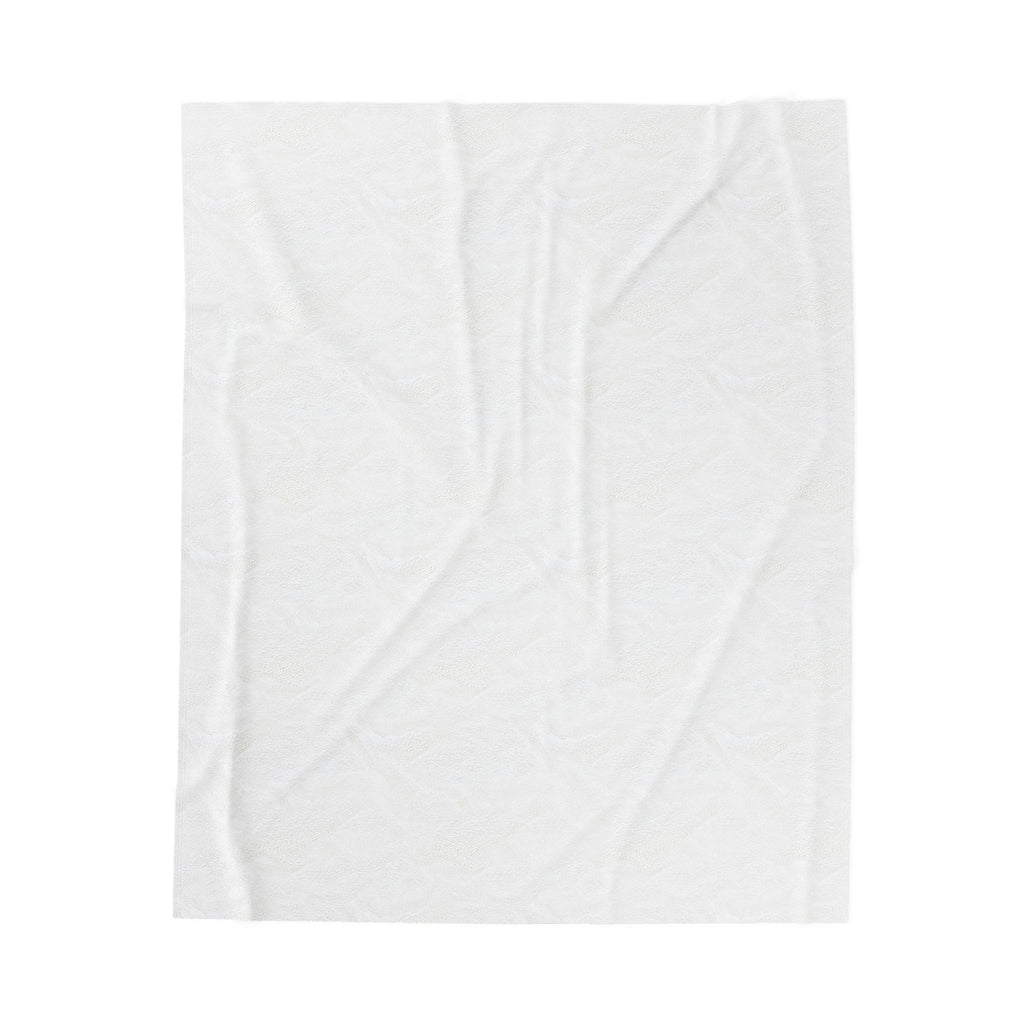 Haunted House Halloween Velveteen Plush Blanket | Spooky Throw