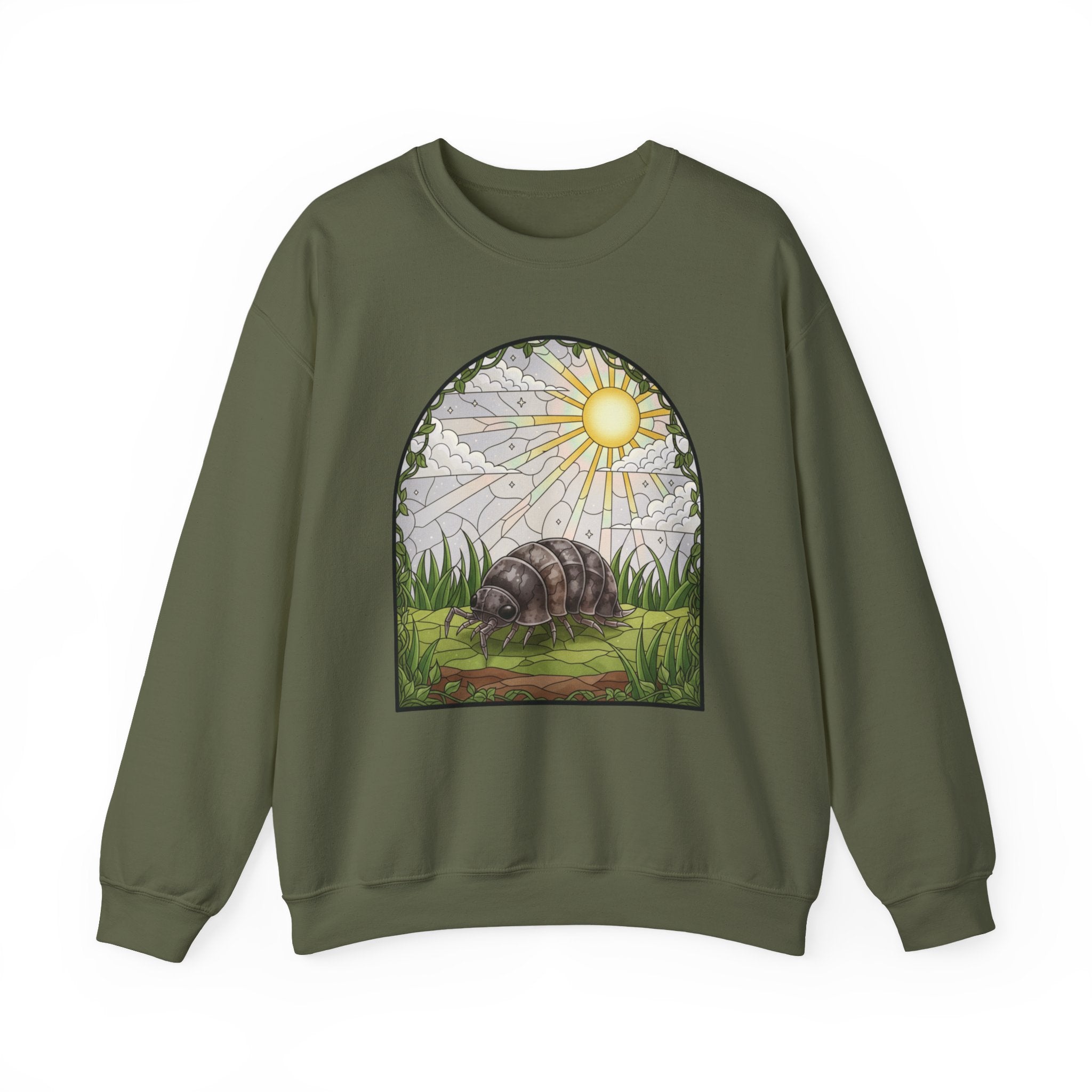 Isopod Stained Glass Crewneck Sweatshirt