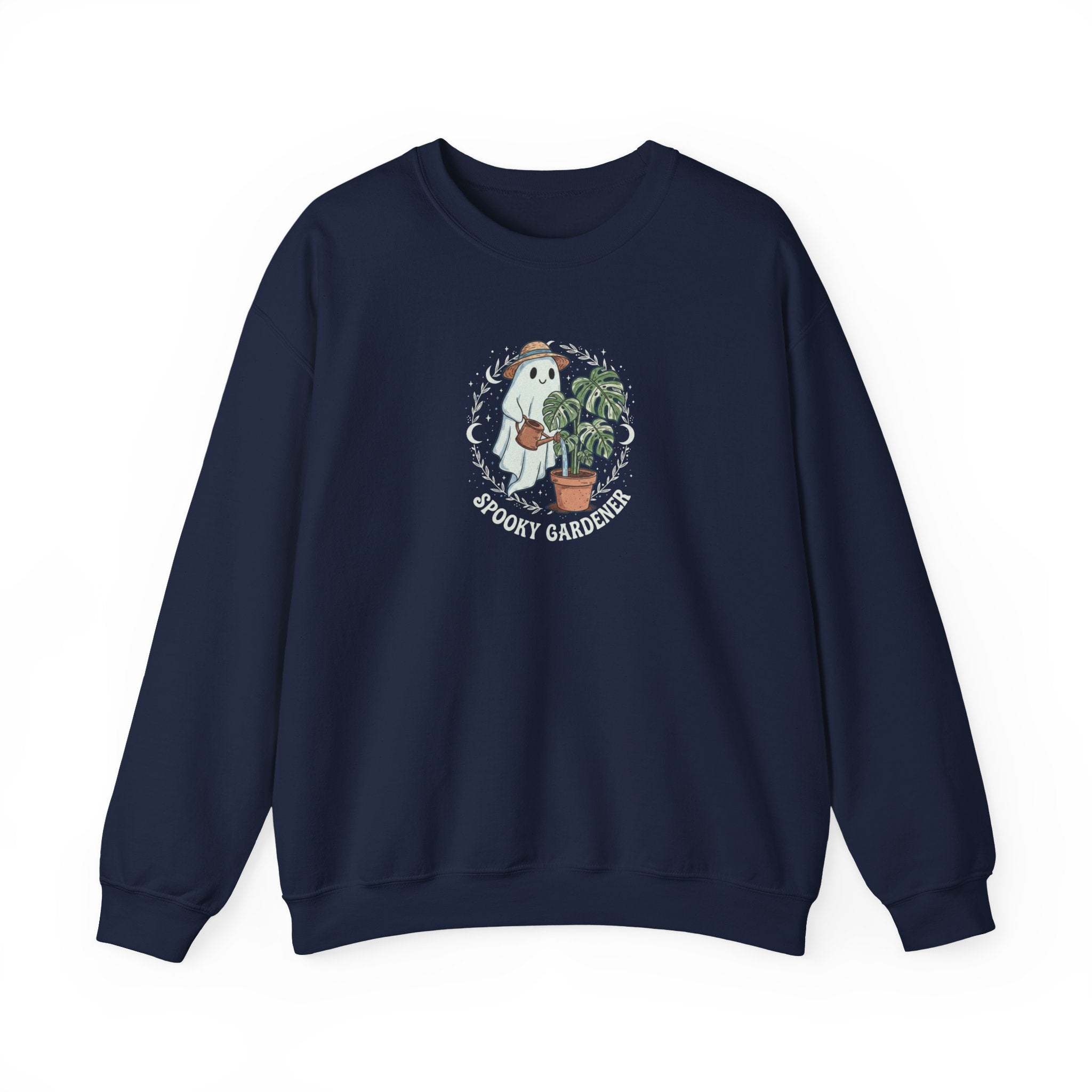 Spooky Gardener Sweatshirt | Ghost Plant Lover Crewneck