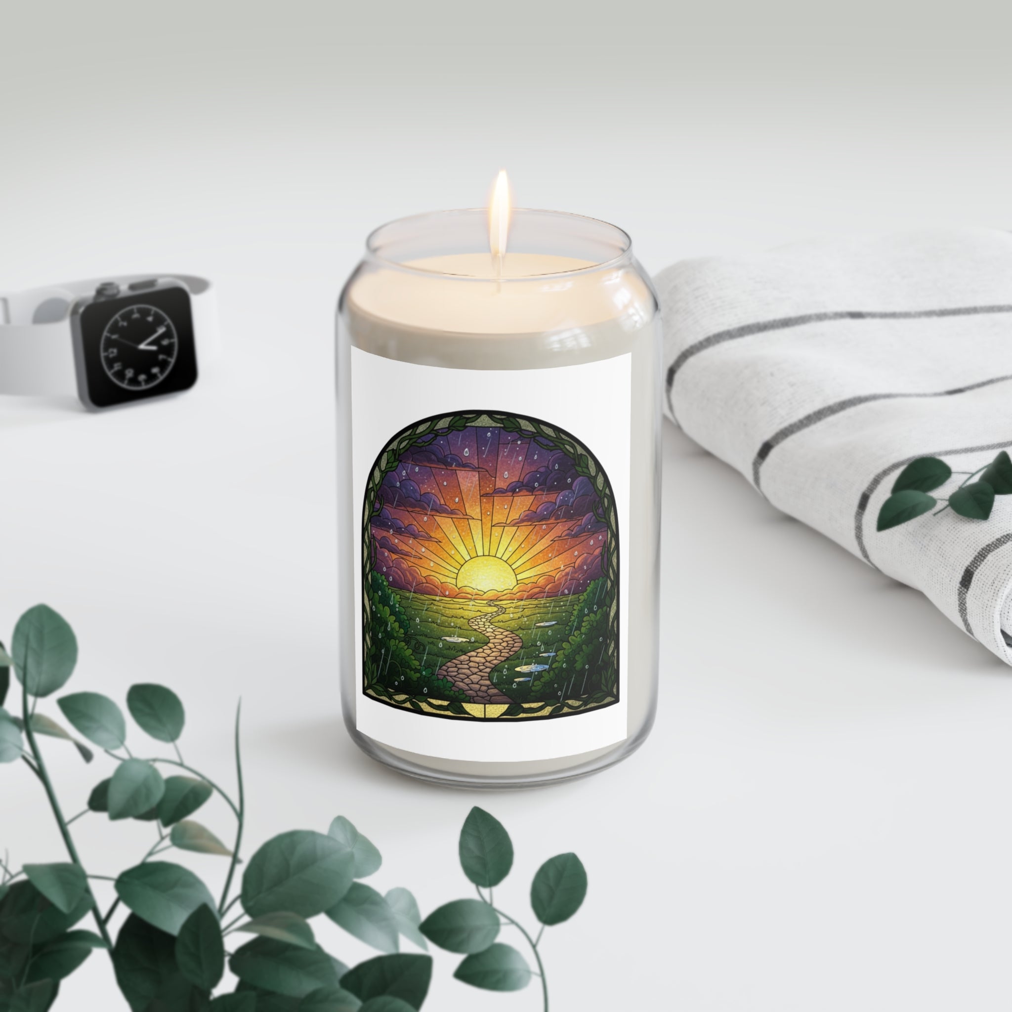 Rainy Sunset Scented Soy Candle 13.75oz