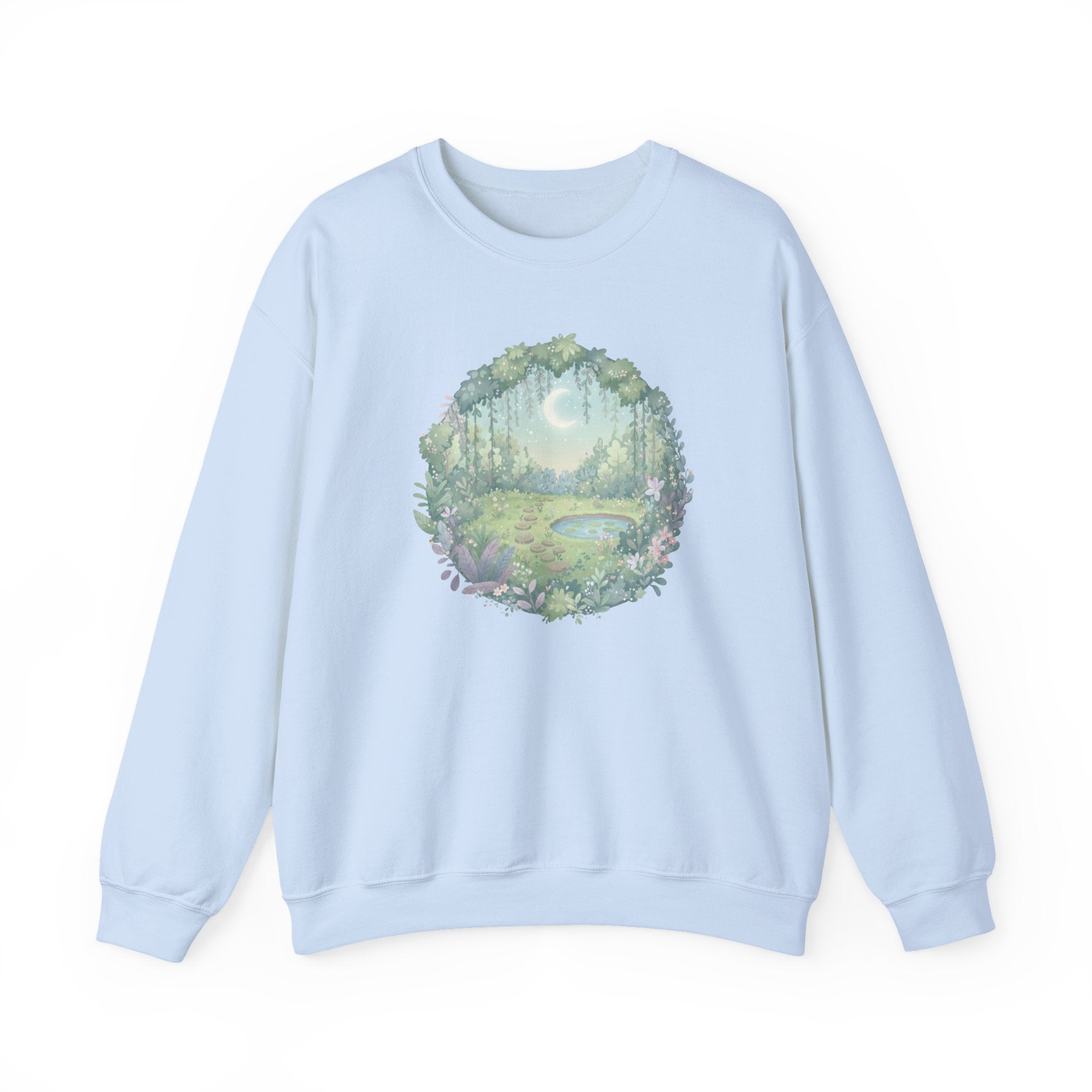 Moonlit Pond Crewneck Sweatshirt