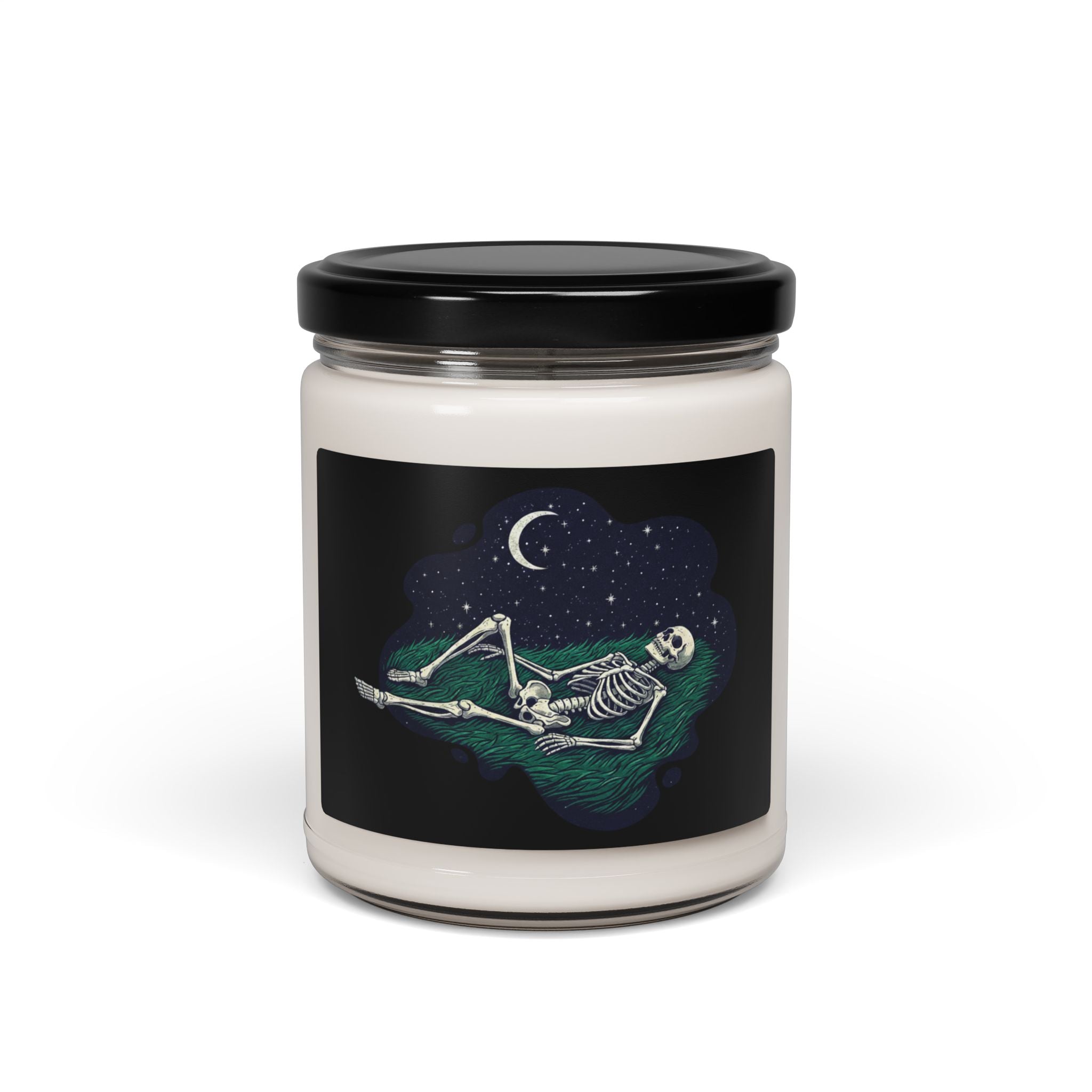 Stargazing Skeleton Scented Soy Candle 9oz