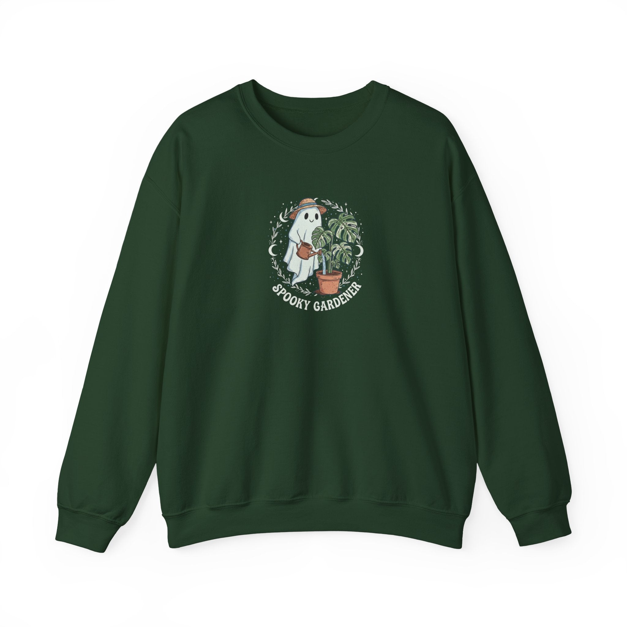 Spooky Gardener Sweatshirt | Ghost Plant Lover Crewneck