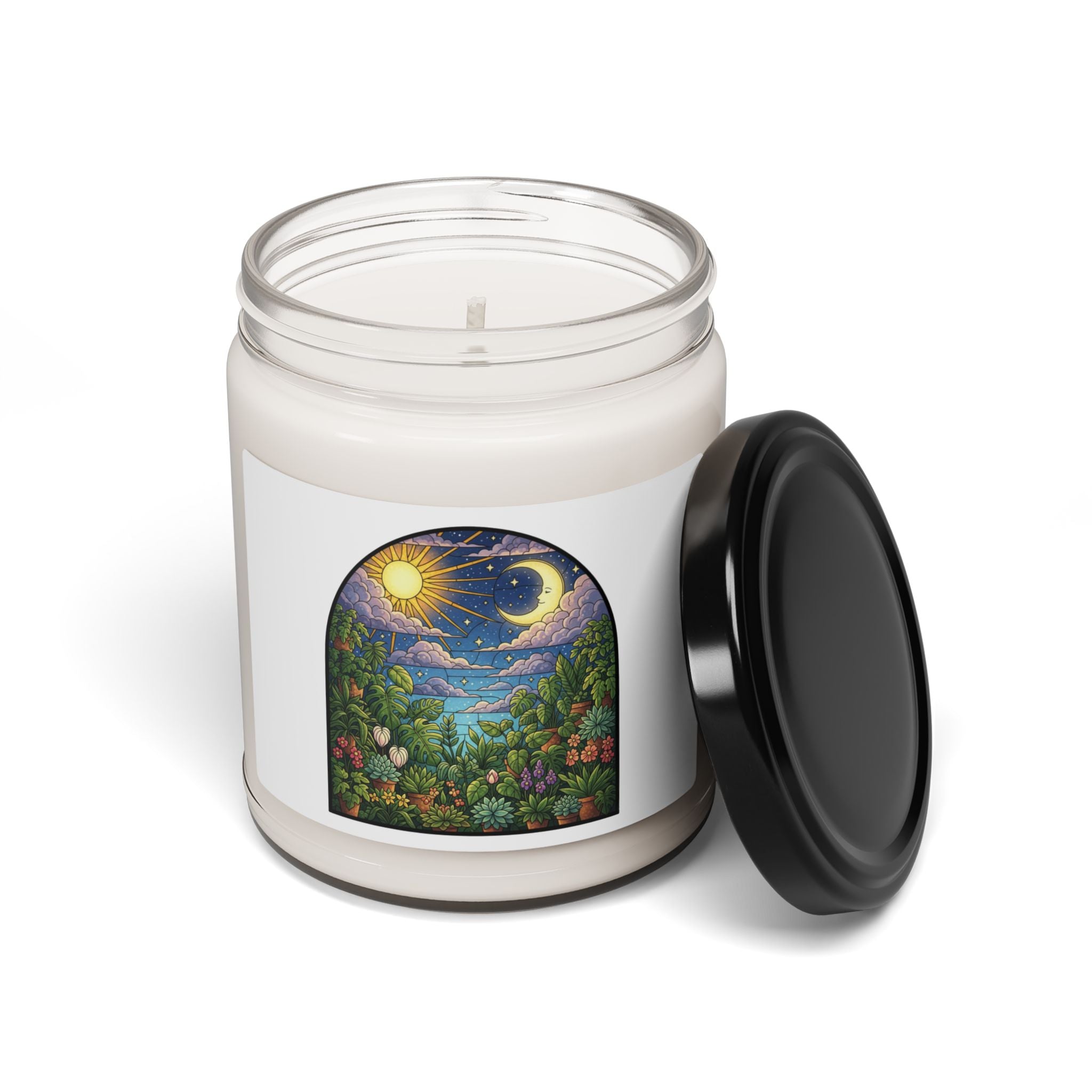 Celestial Houseplant Garden Scented Soy Candle 9oz