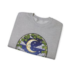 Celestial Stained Glass Window Crewneck Sweatshirt