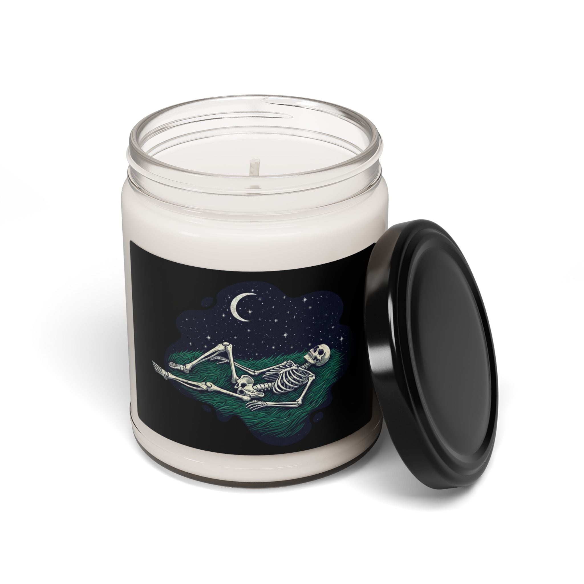 Stargazing Skeleton Scented Soy Candle 9oz