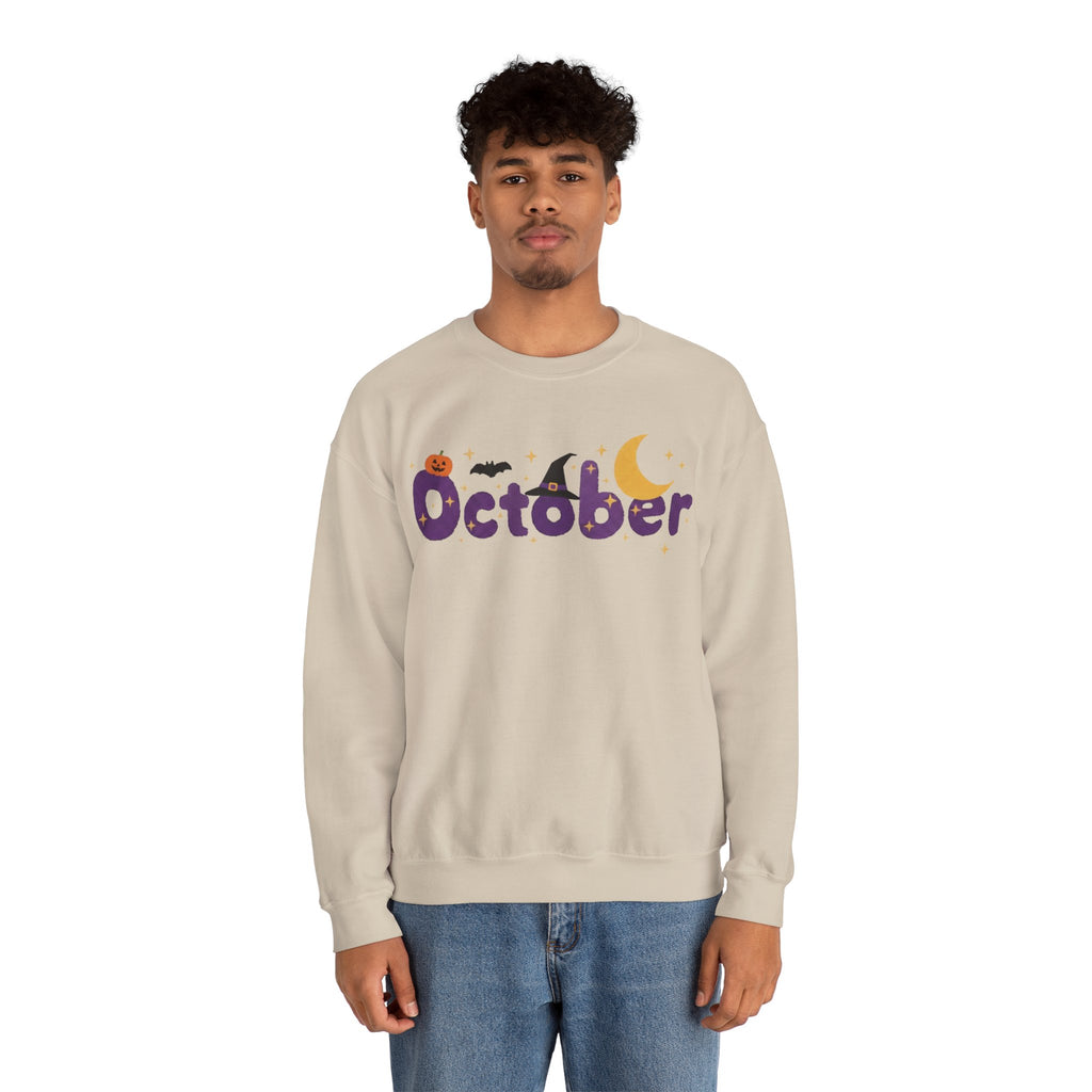 October Halloween Crewneck Sweatshirt