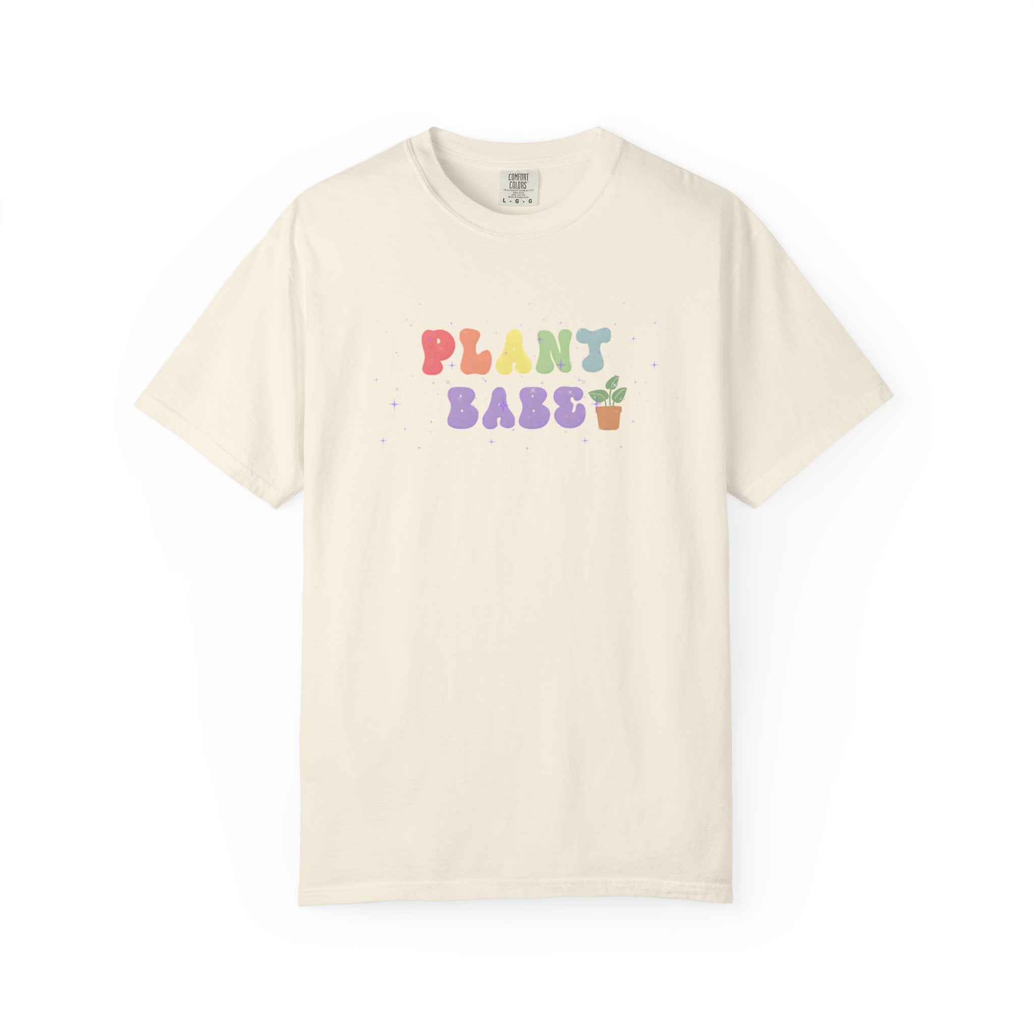 Plant Babe T-Shirt | Retro Pastel Plant Lover Tee