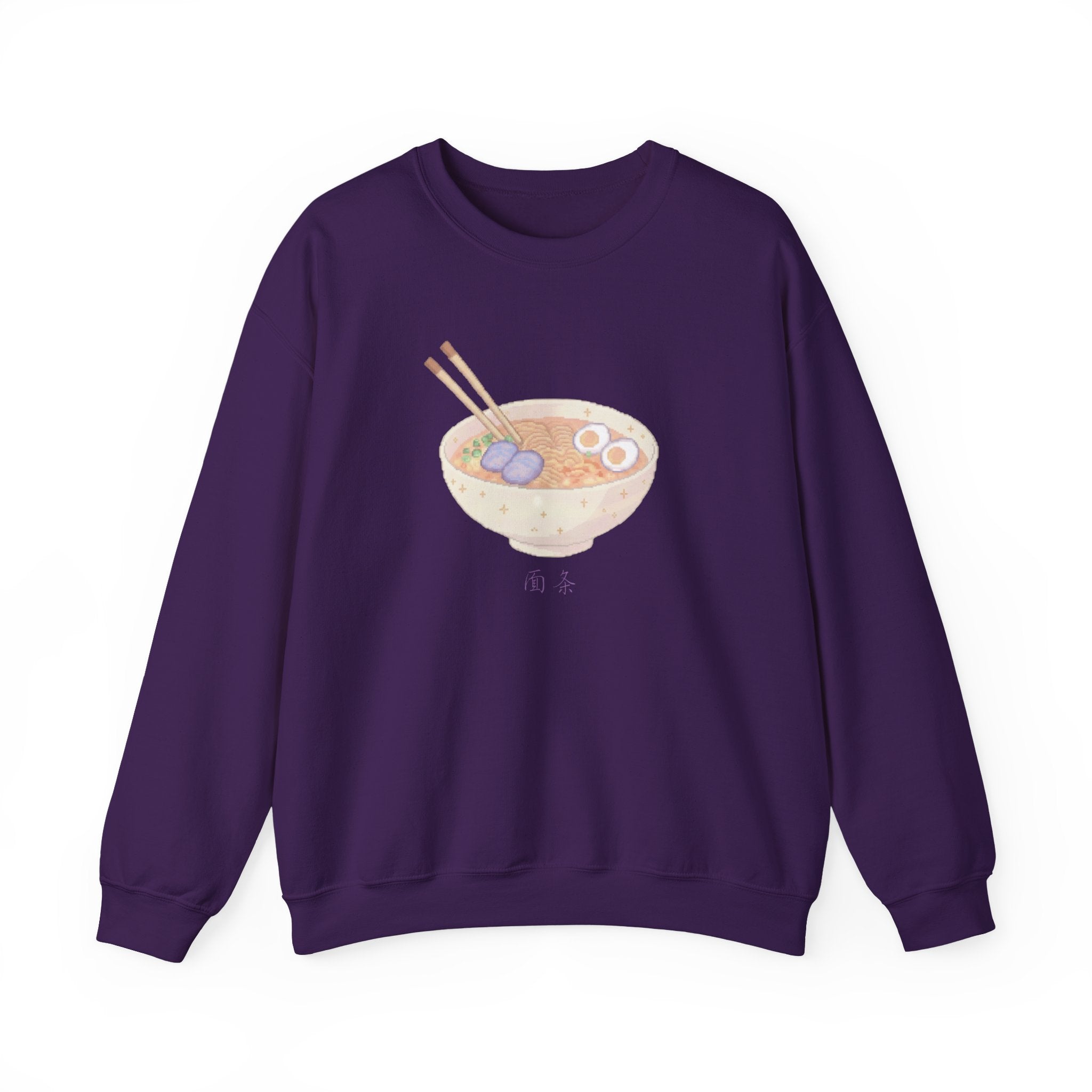 Pixelated Ramen Bowl Crewneck Sweatshirt