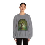 Enchanted Forest Tree Sweatshirt | Mystical Woodland Crewneck
