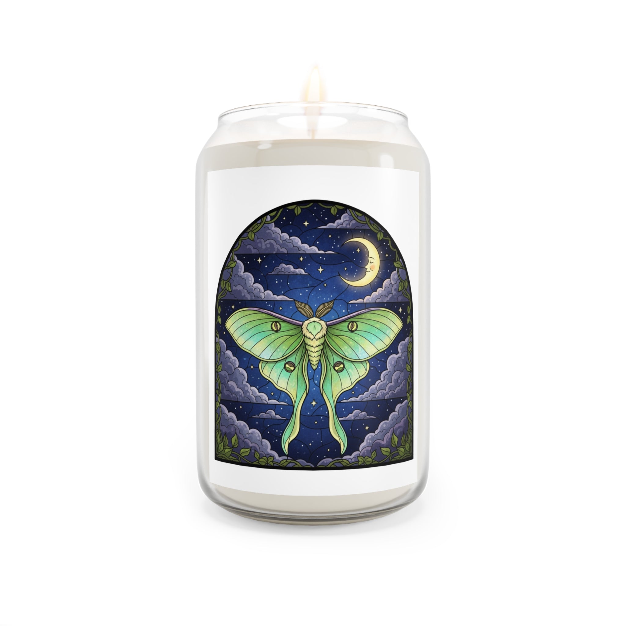 Luna Moth Scented Soy Candle 13.75oz