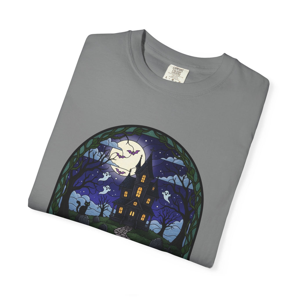 Halloween Haunted House T-Shirt | Spooky Night Tee
