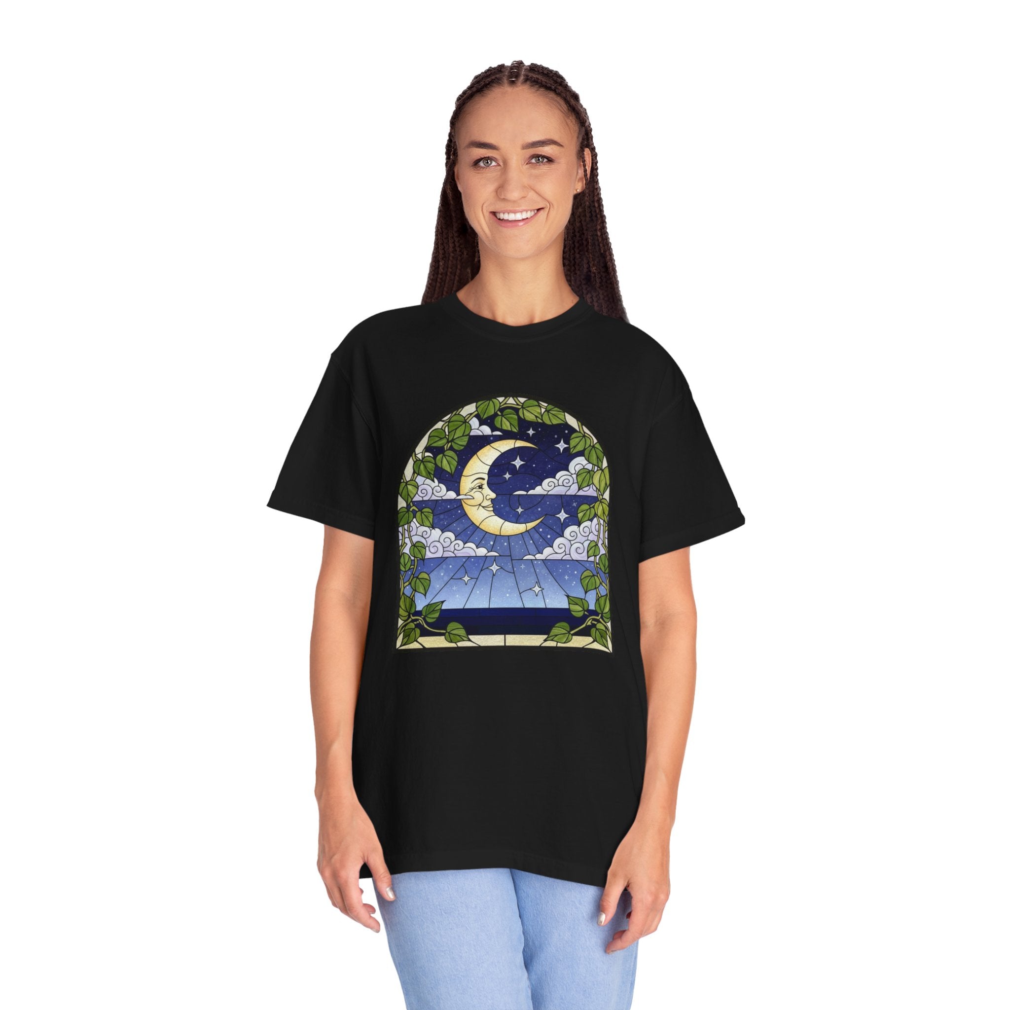 Celestial Stained Glass Window T-Shirt