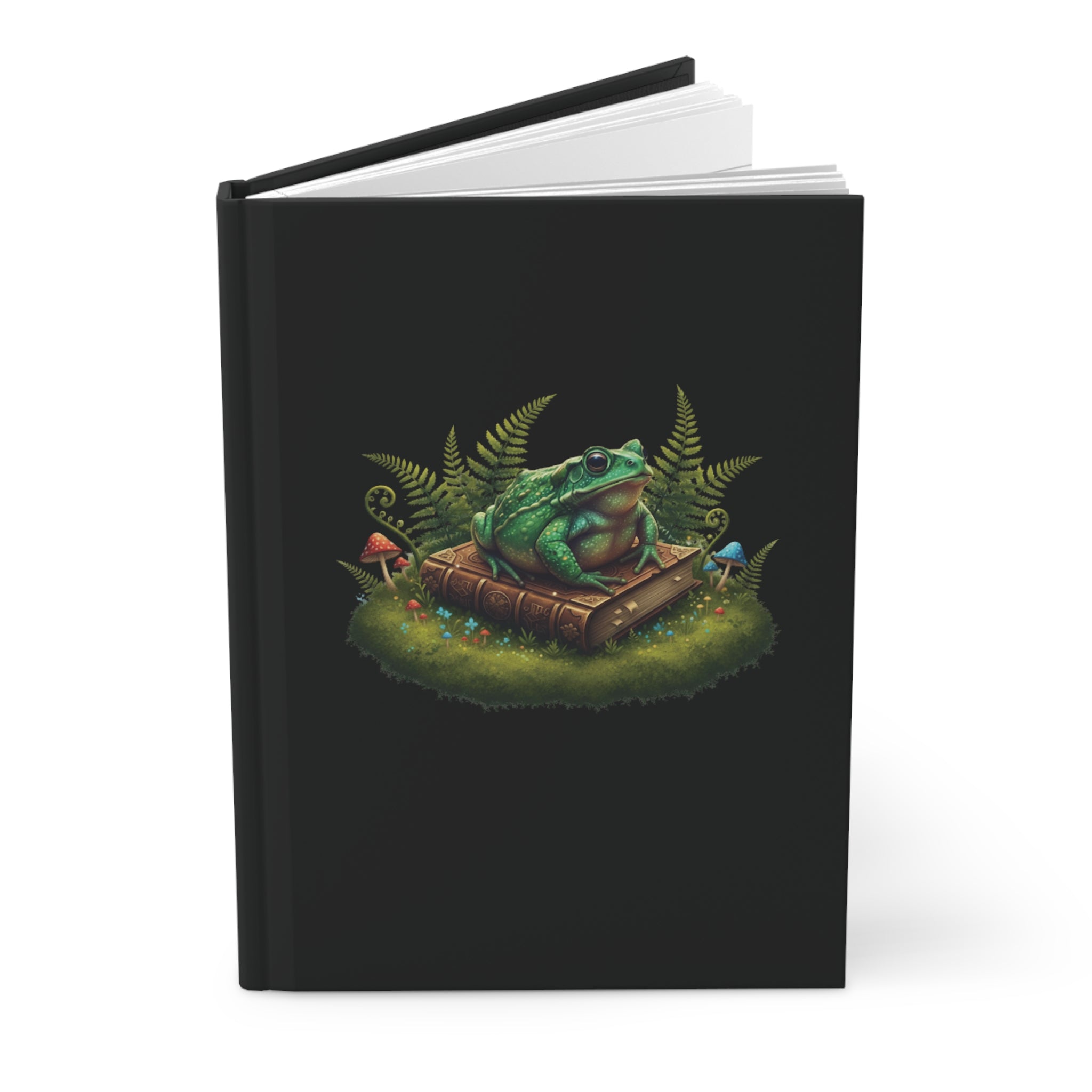 Toad Spellbook Hardcover Journal | Magical Nature Writing Notebook