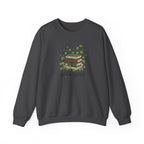 Book Lover Stack of Books Sweatshirt