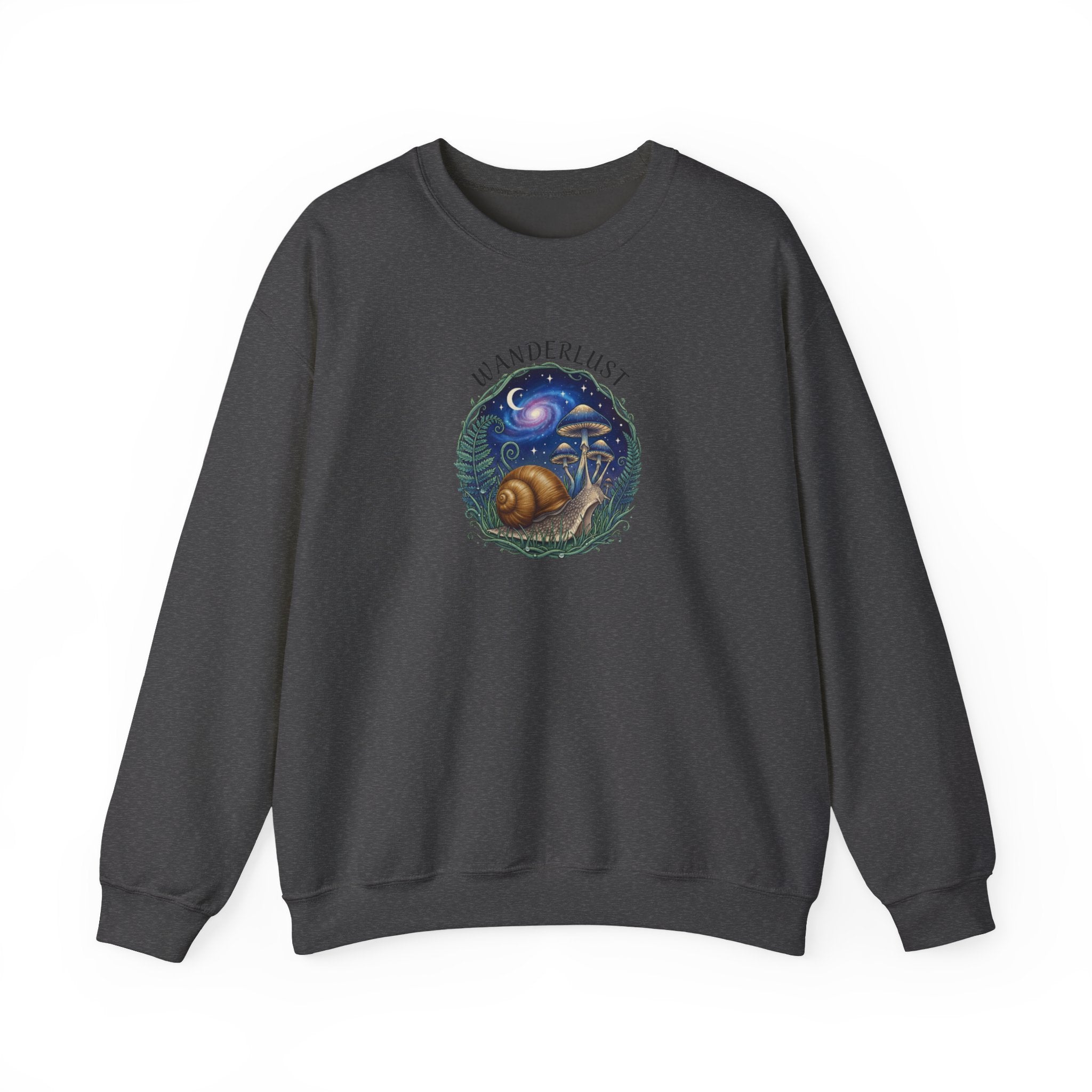 Snail Wanderlust Crewneck Sweatshirt | Cozy Pullover