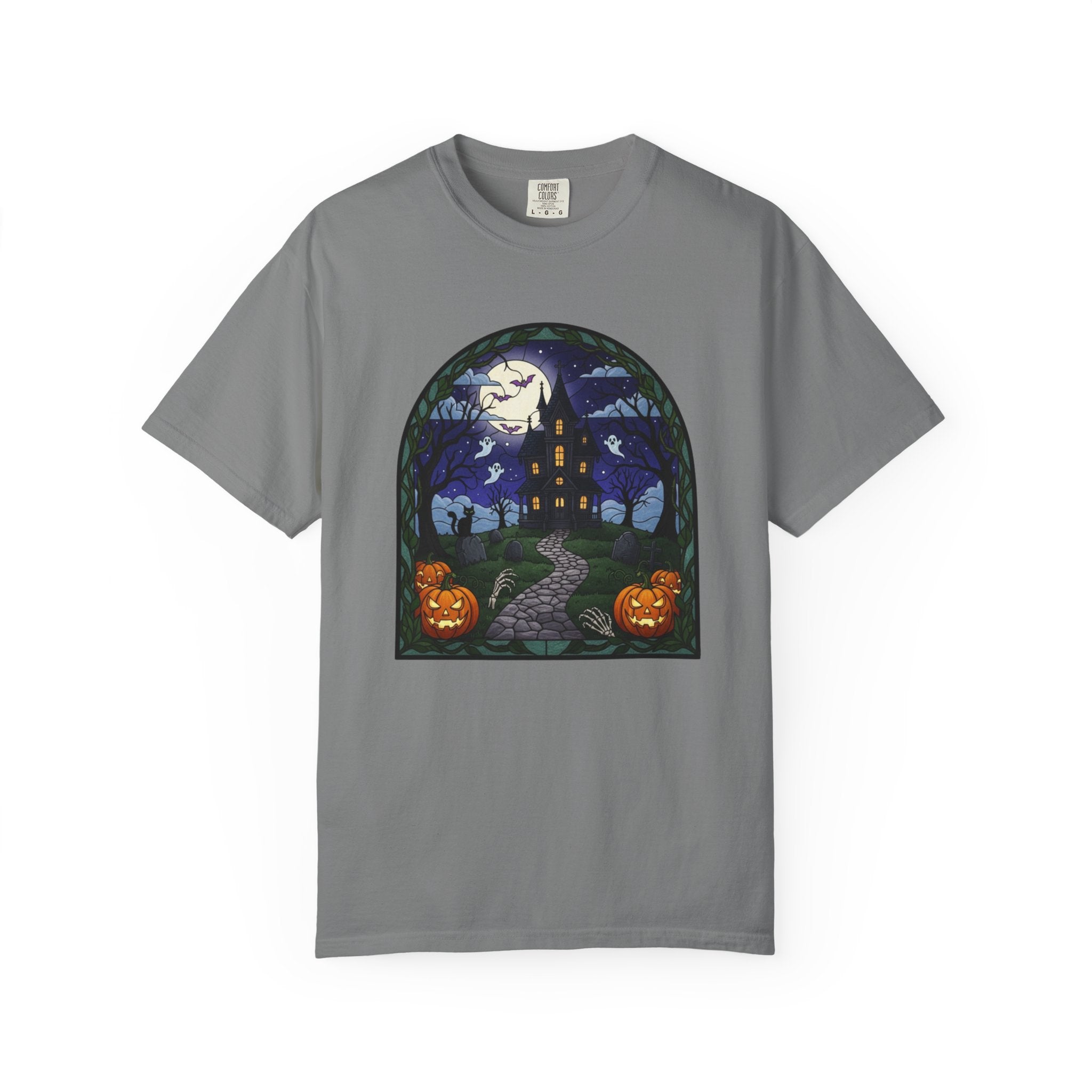 Halloween Haunted House T-Shirt | Spooky Night Tee