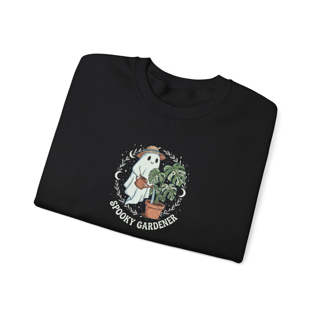 Spooky Gardener Sweatshirt | Ghost Plant Lover Crewneck