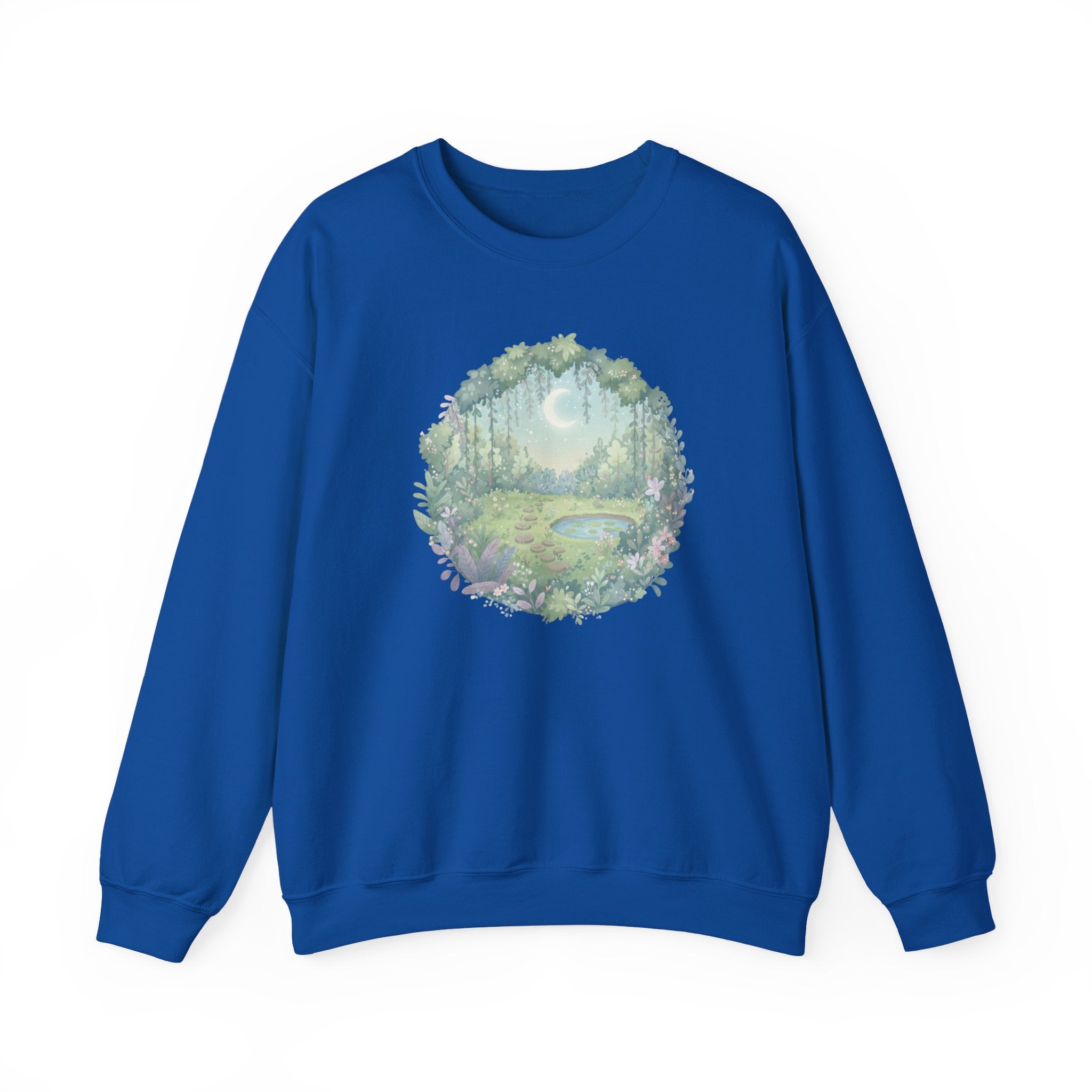 Moonlit Pond Crewneck Sweatshirt